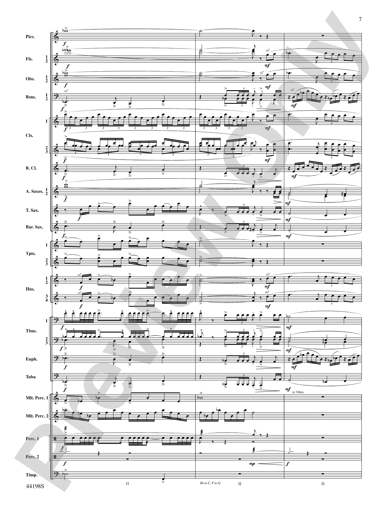 Afterlife: Concert Band Conductor Score & Parts