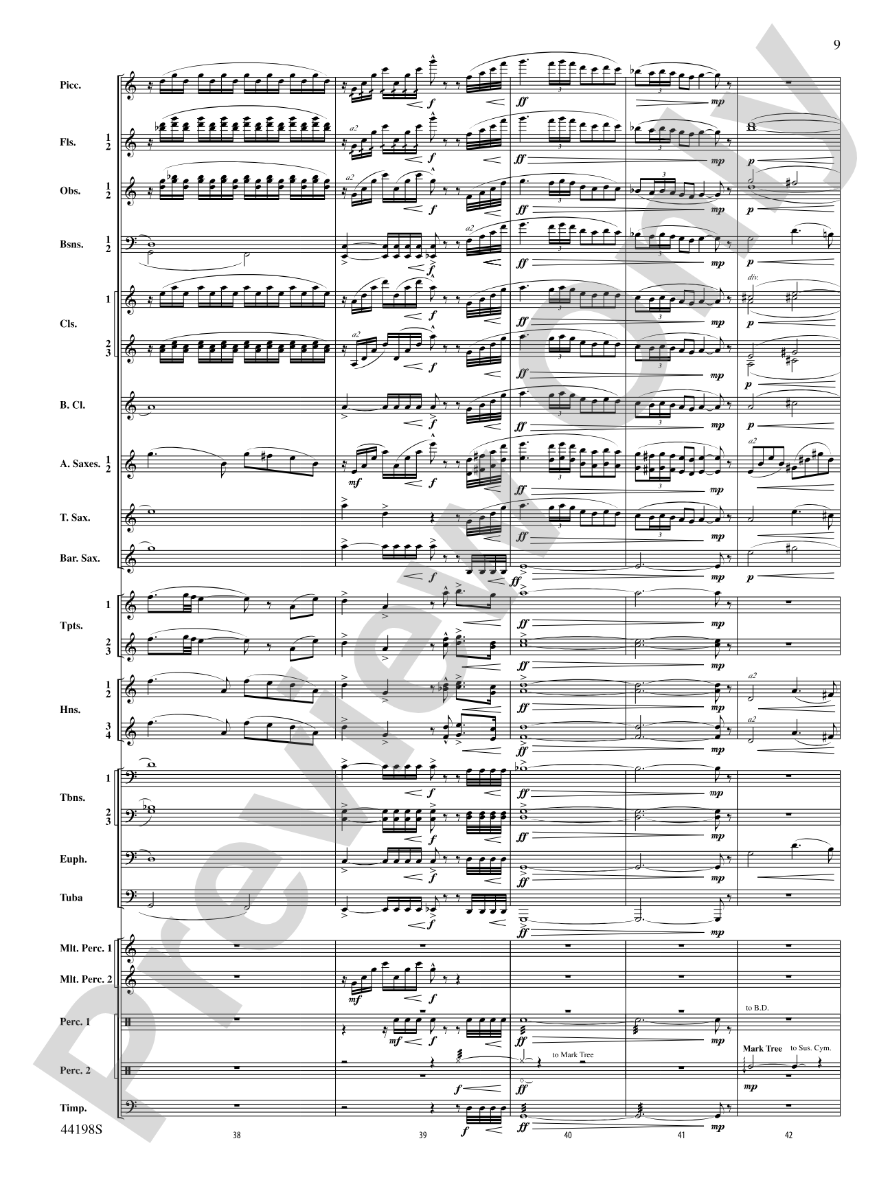 Afterlife: Concert Band Conductor Score & Parts