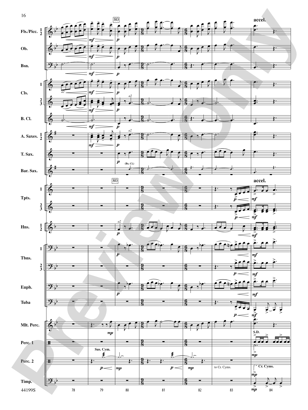 Two 16th Century Carols: Concert Band Conductor Score & Parts