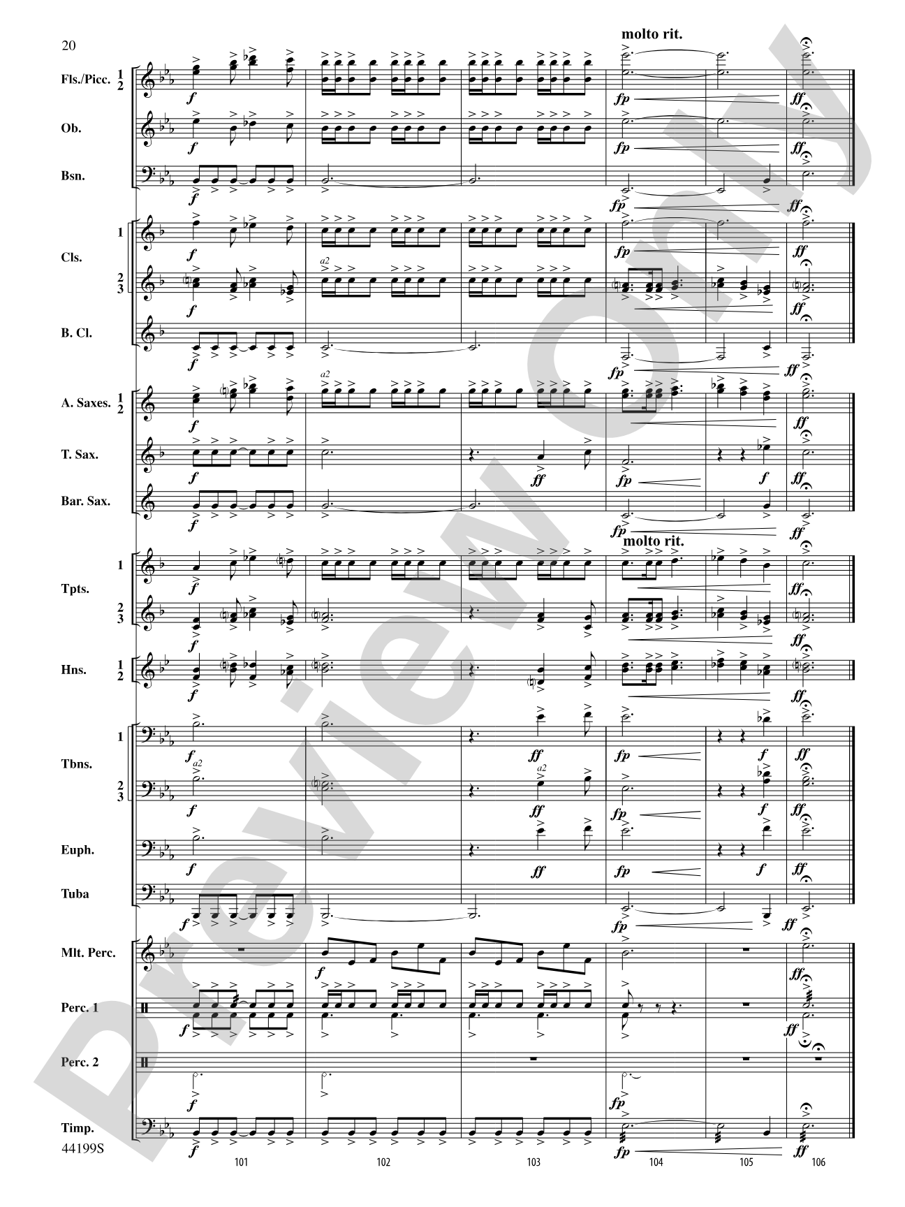 Two 16th Century Carols: Concert Band Conductor Score & Parts