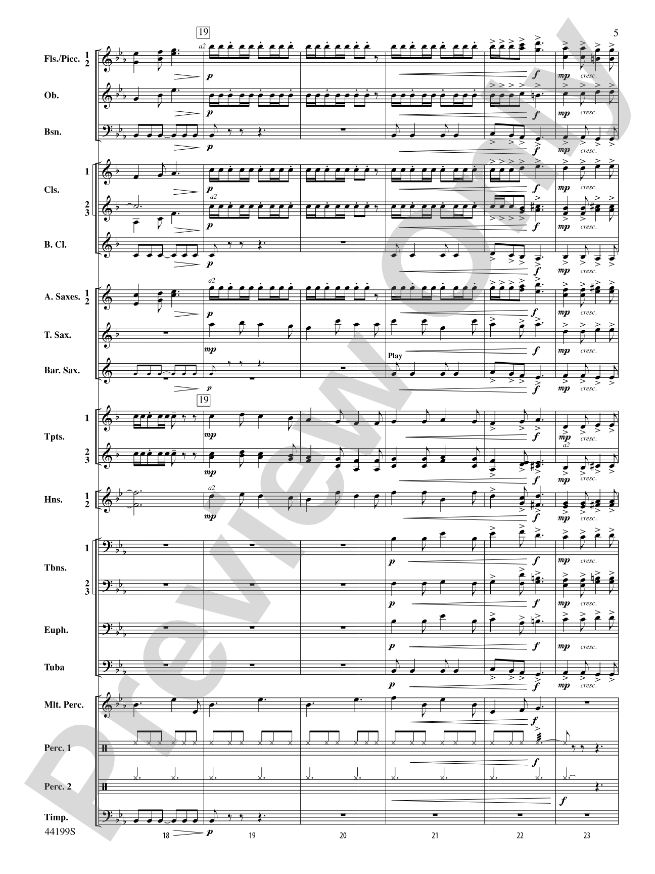 Two 16th Century Carols: Concert Band Conductor Score & Parts
