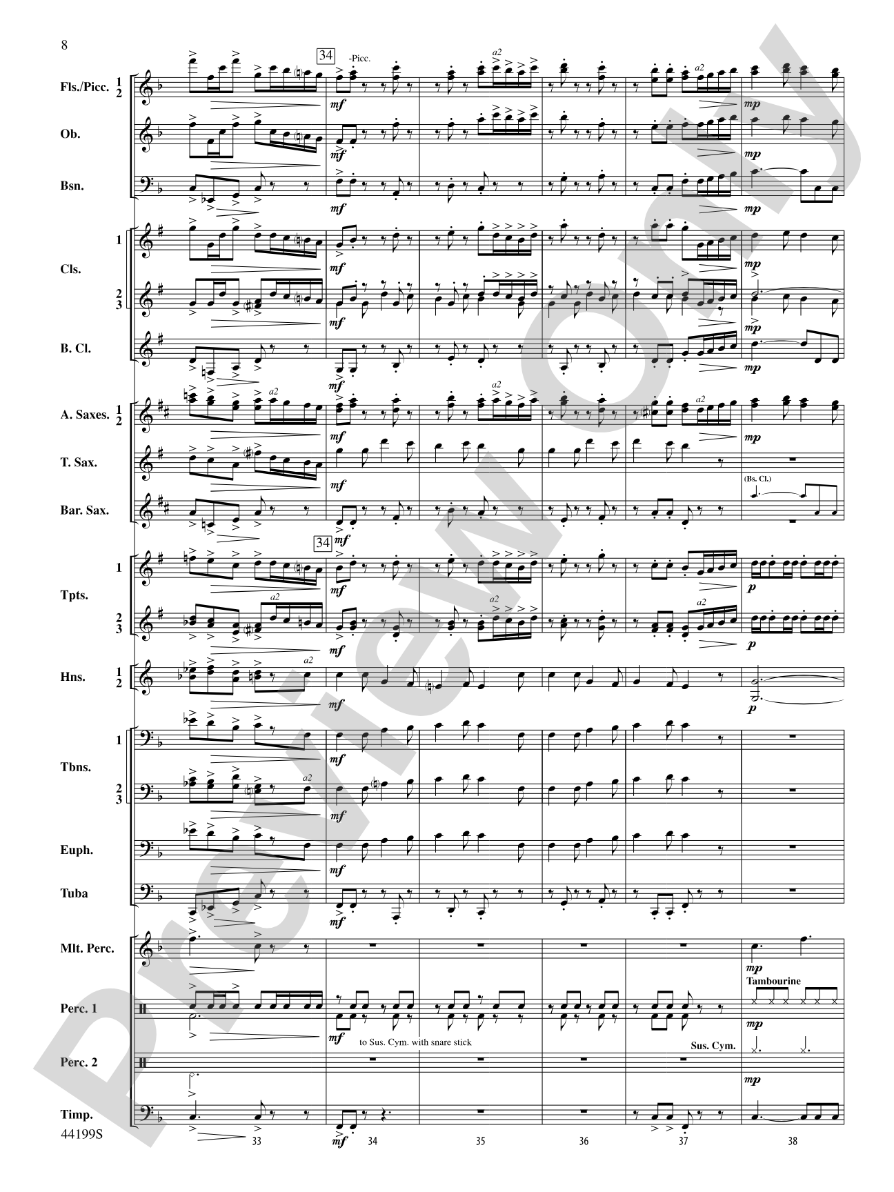 Two 16th Century Carols: Concert Band Conductor Score & Parts