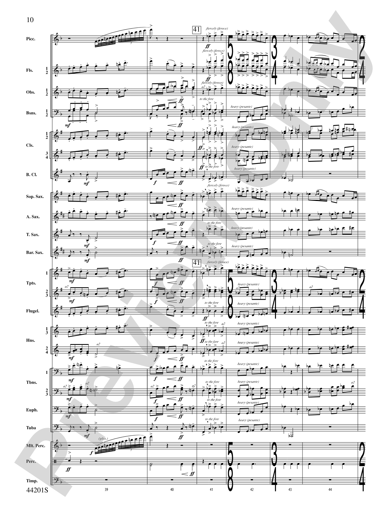 Handel in the Strand: Concert Band Conductor Score & Parts