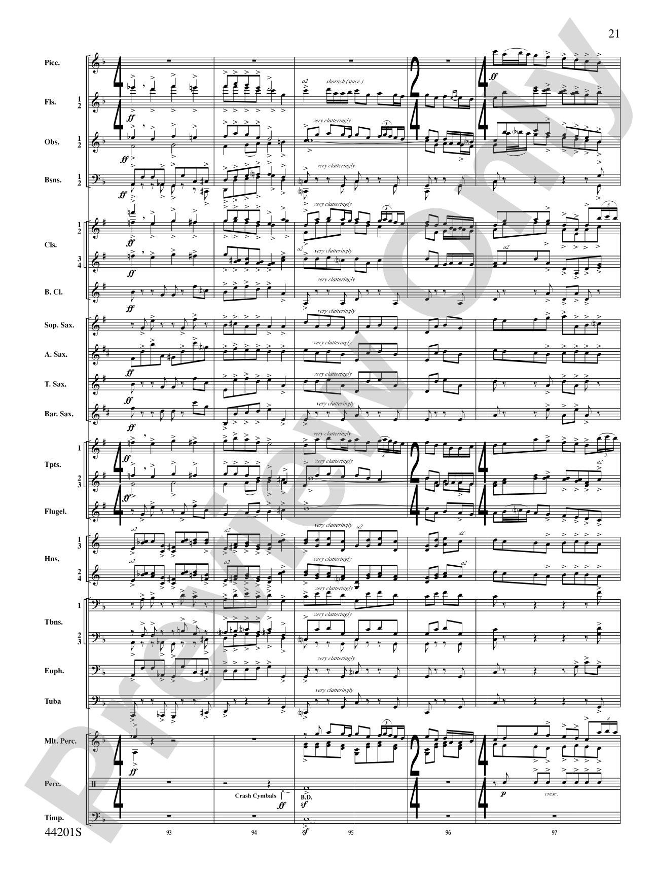 Handel in the Strand: Concert Band Conductor Score & Parts