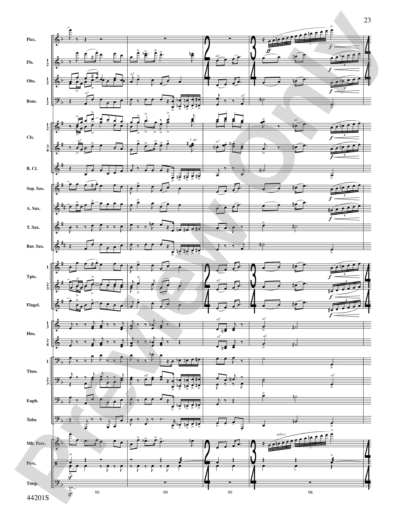 Handel in the Strand: Concert Band Conductor Score & Parts