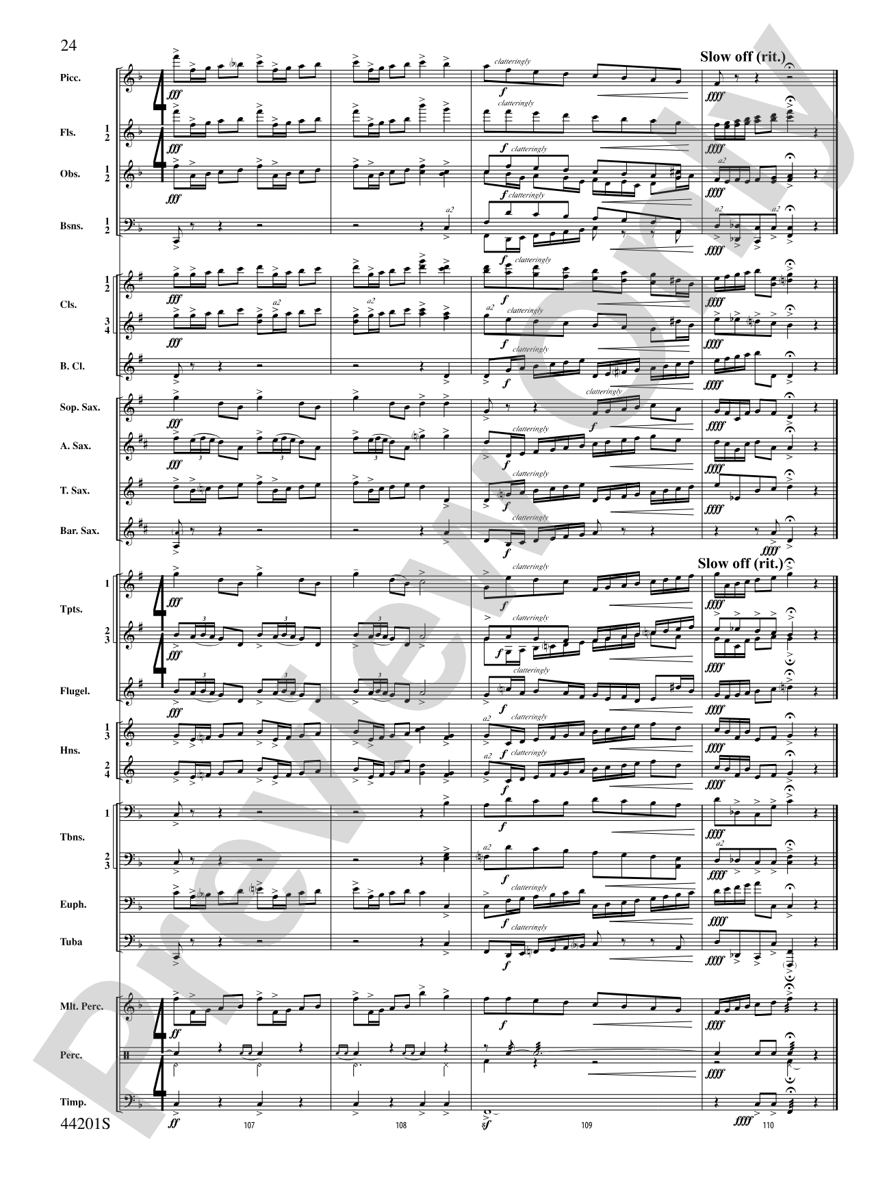 Handel in the Strand: Concert Band Conductor Score & Parts