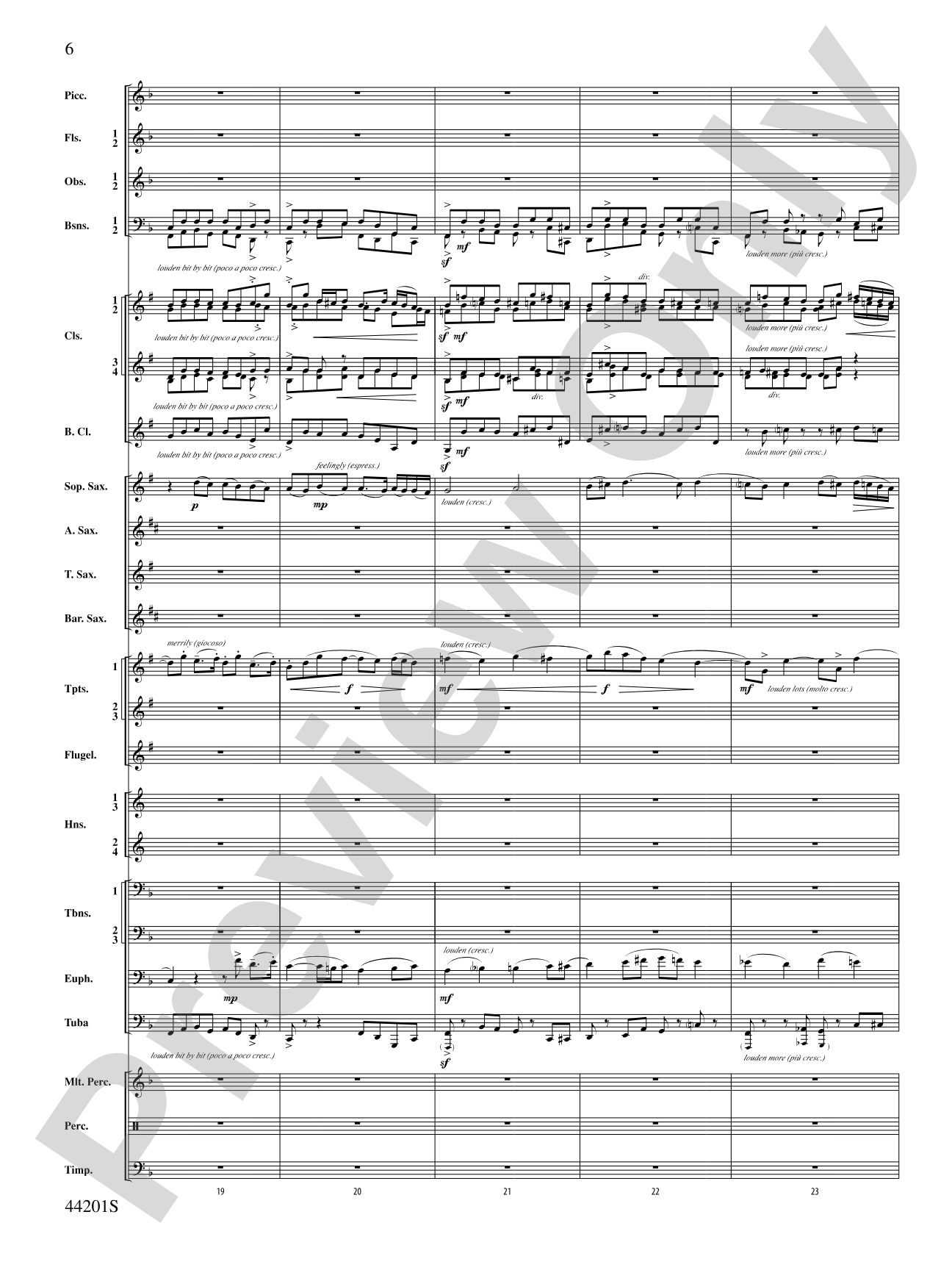 Handel in the Strand: Concert Band Conductor Score & Parts