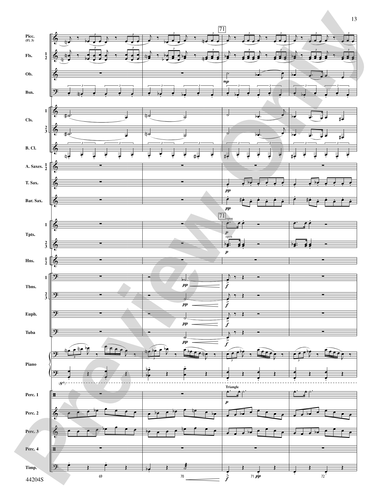 The Vikings: Concert Band Conductor Score & Parts