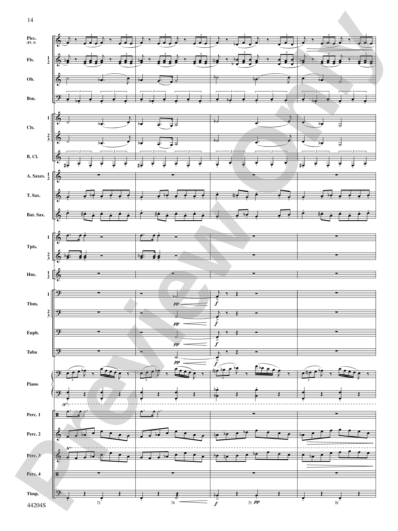 The Vikings: Concert Band Conductor Score & Parts