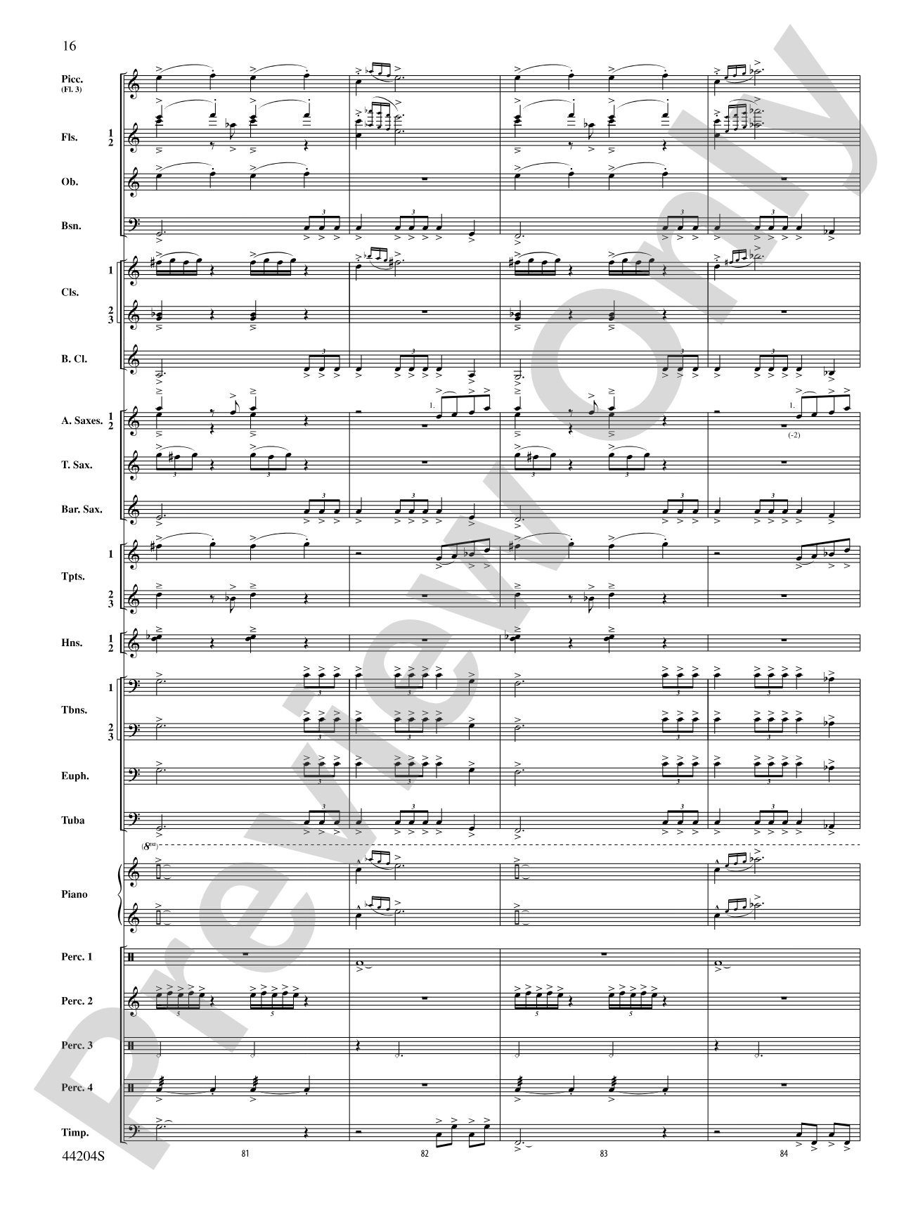 The Vikings: Concert Band Conductor Score & Parts