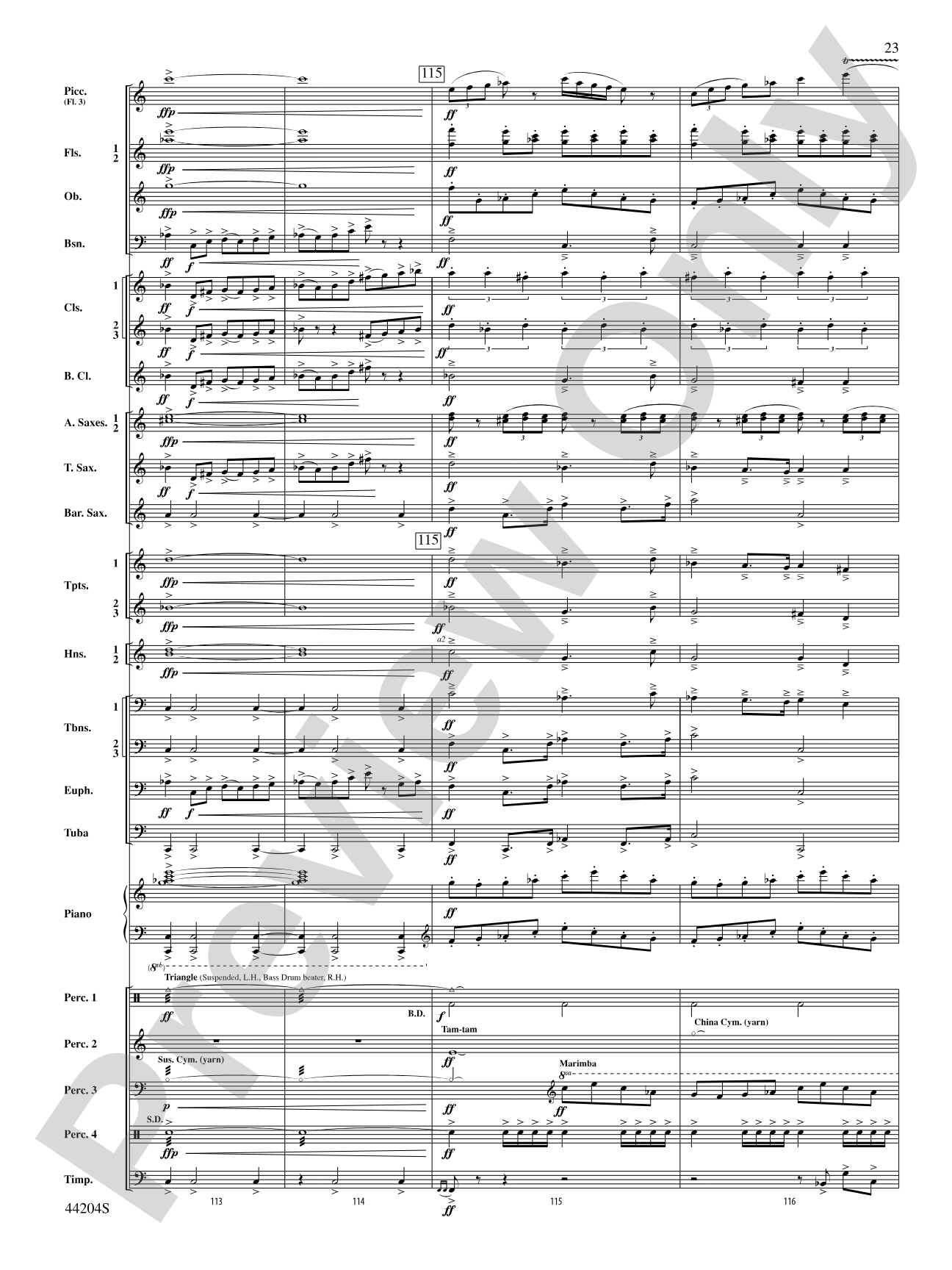 The Vikings: Concert Band Conductor Score & Parts