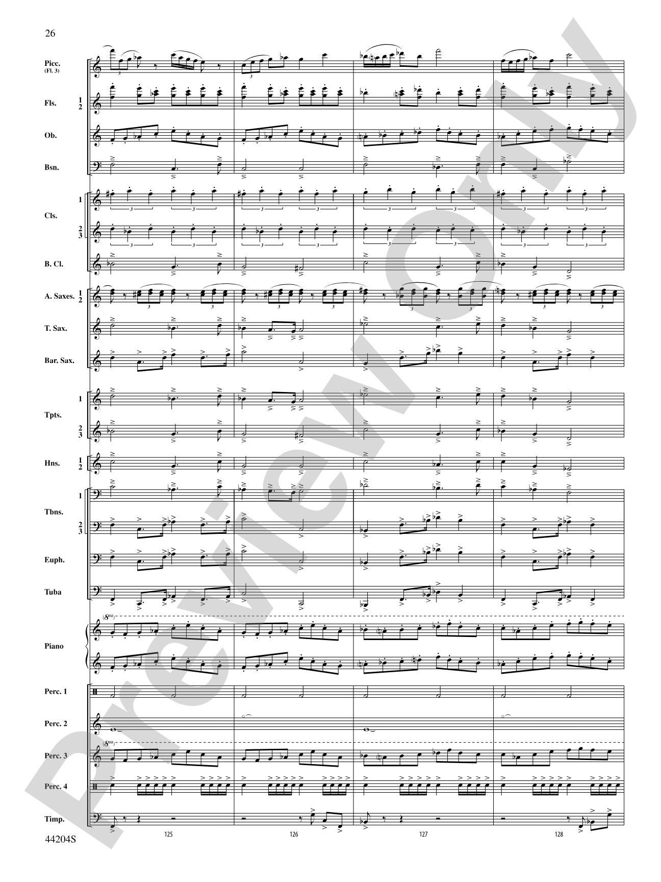 The Vikings: Concert Band Conductor Score & Parts