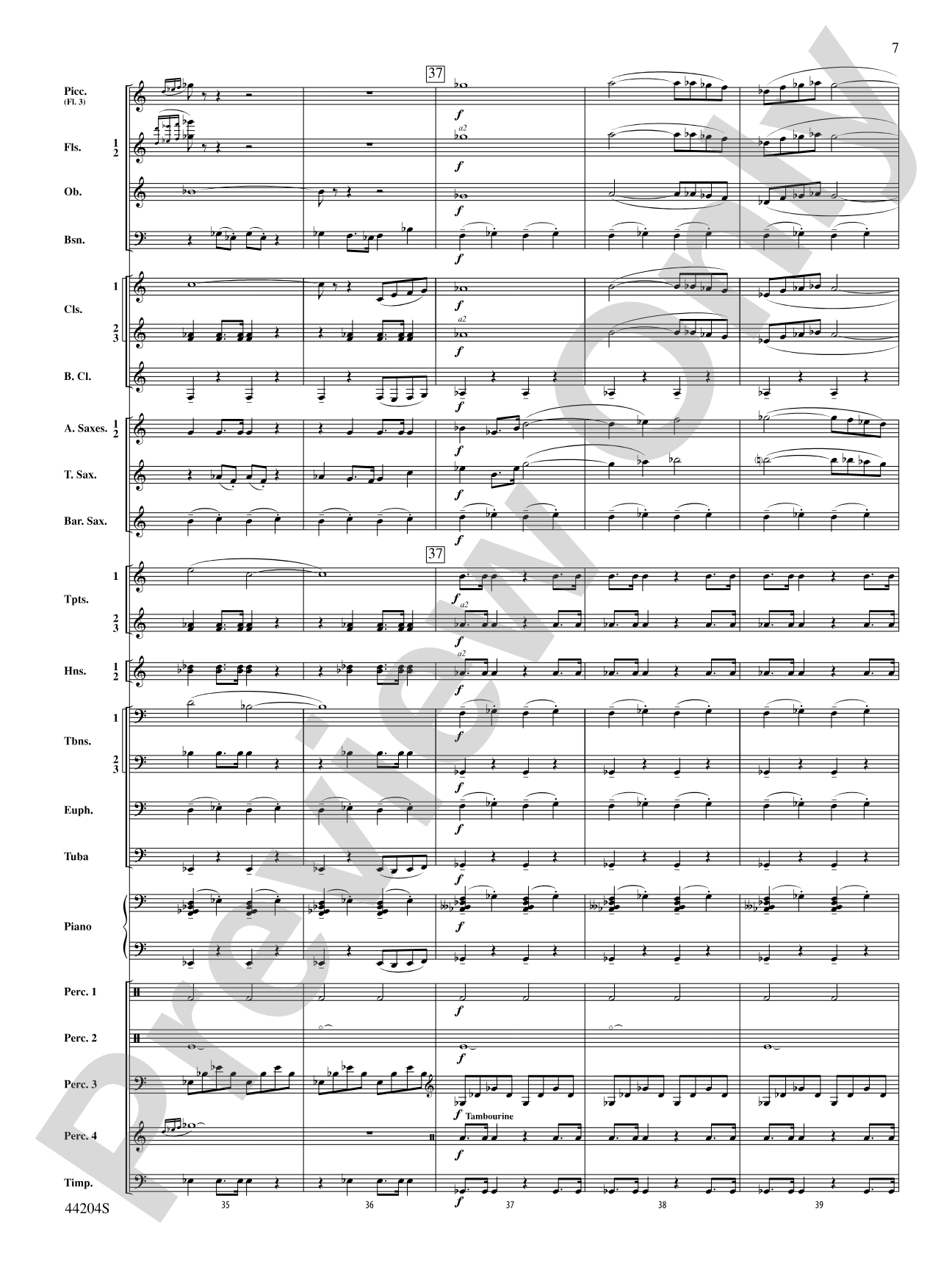 The Vikings: Concert Band Conductor Score & Parts