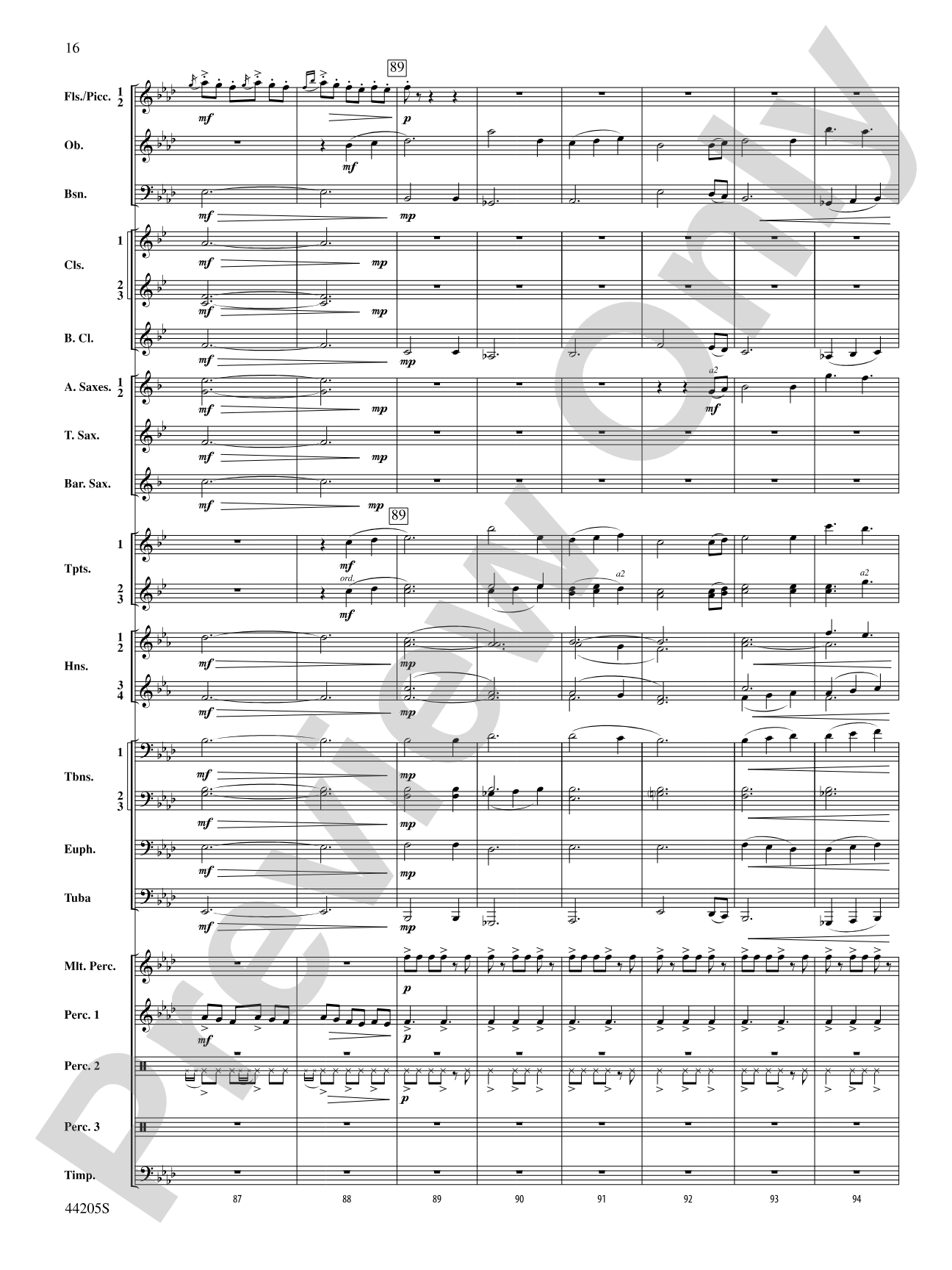The Wind Racers: Concert Band Conductor Score & Parts