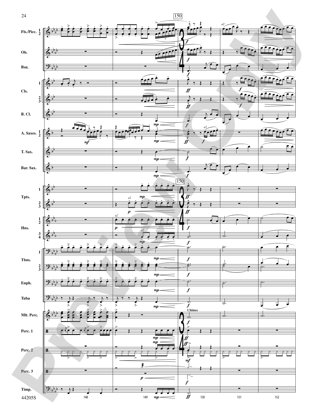 The Wind Racers: Concert Band Conductor Score & Parts