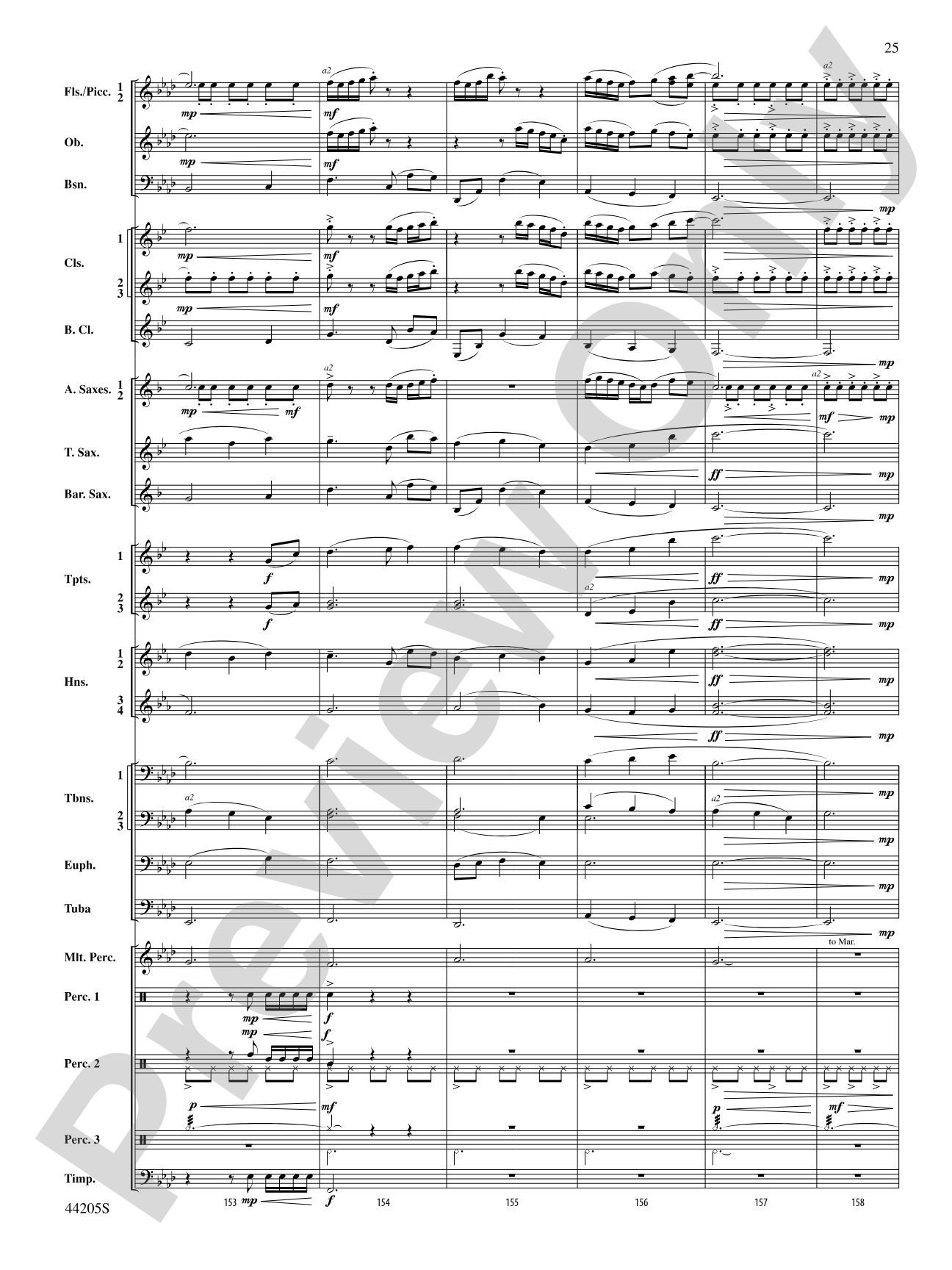 The Wind Racers: Concert Band Conductor Score & Parts