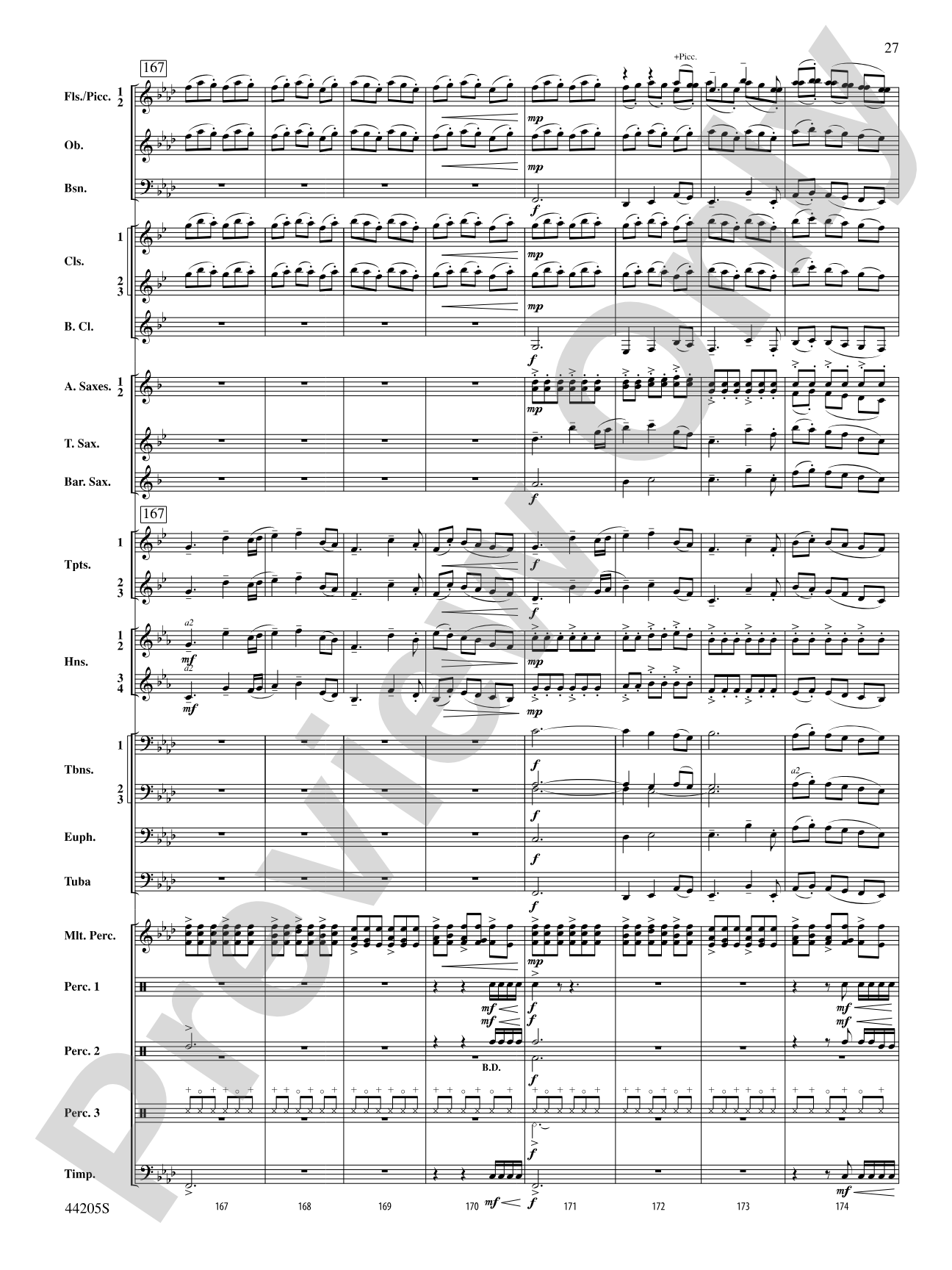 The Wind Racers: Concert Band Conductor Score & Parts