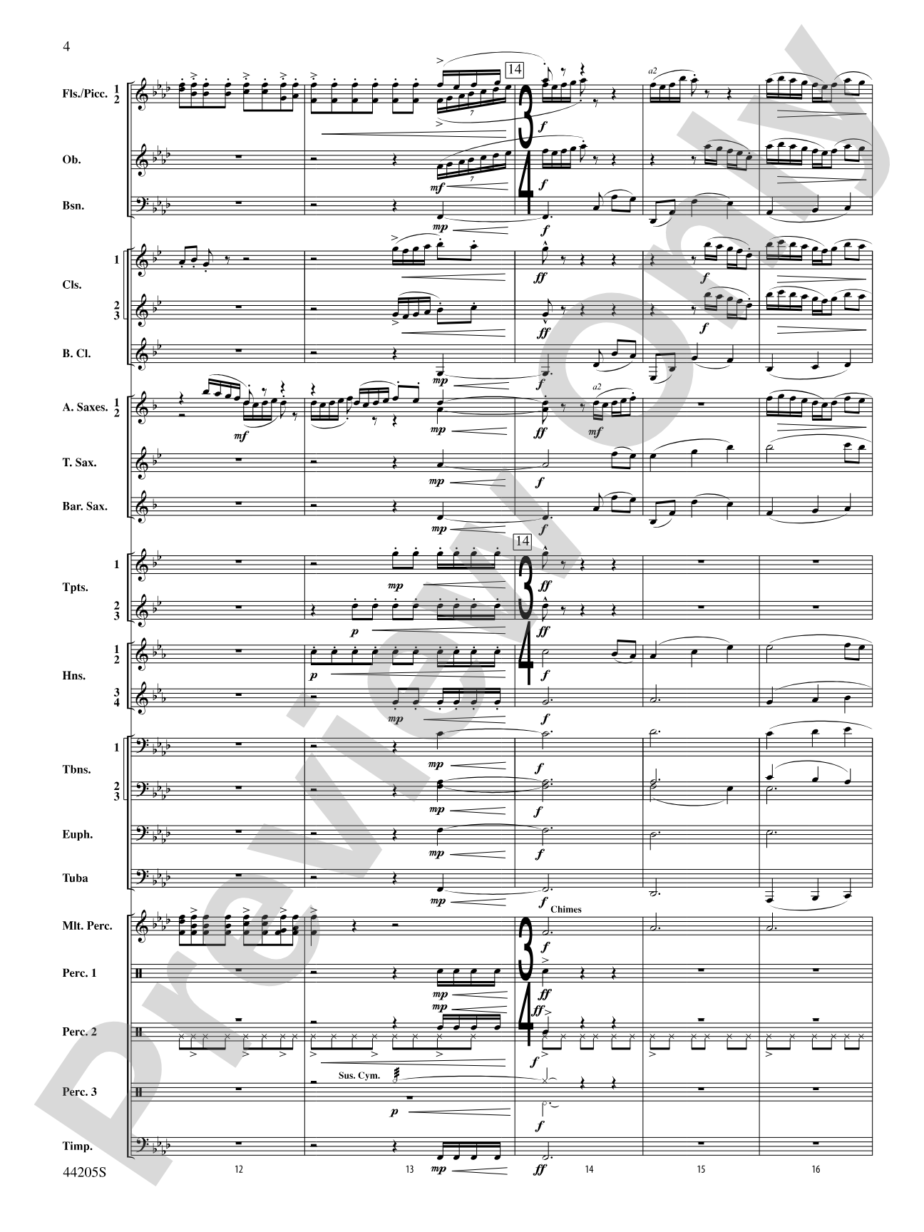 The Wind Racers: Concert Band Conductor Score & Parts