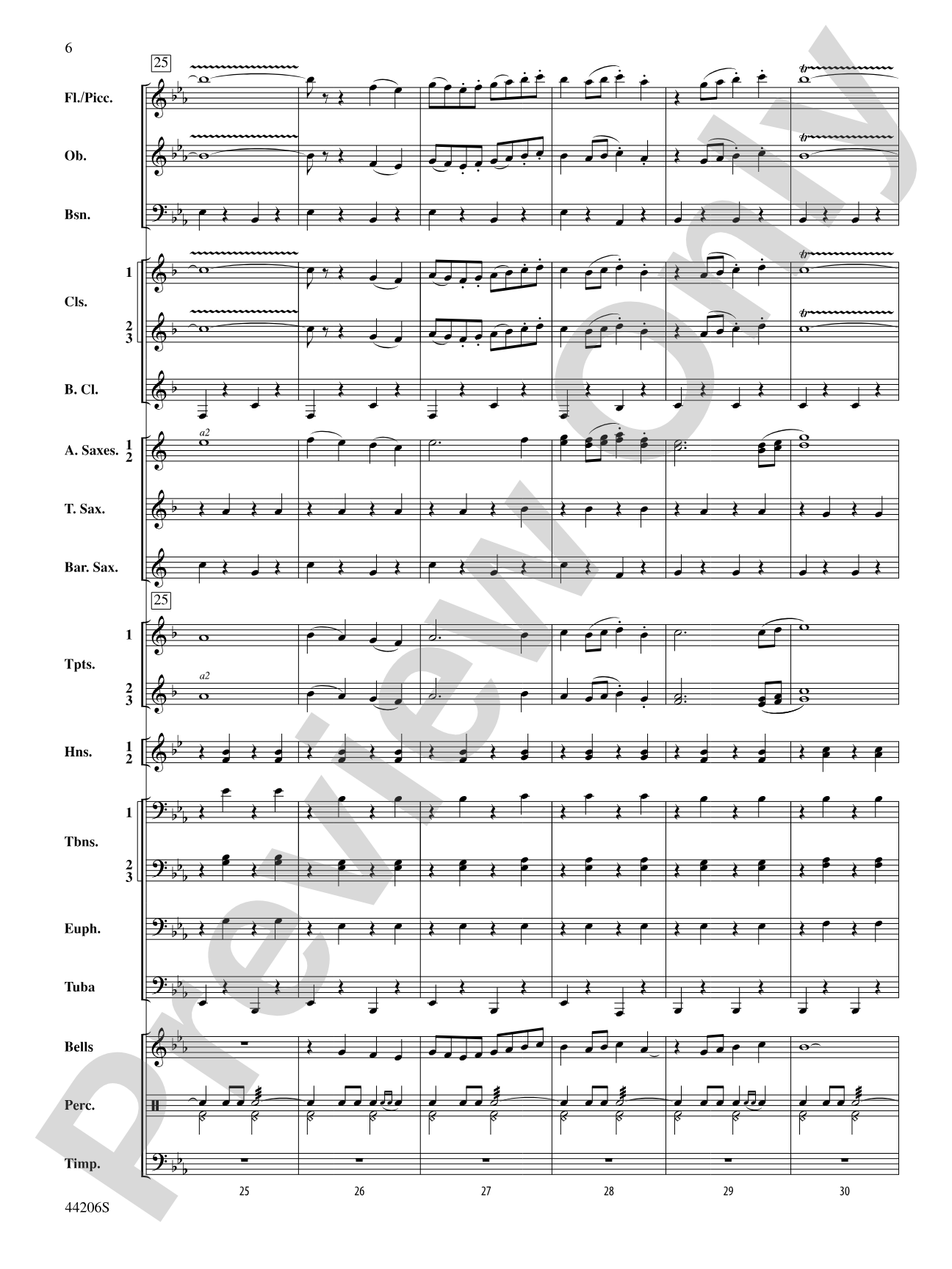 March America: Concert Band Conductor Score & Parts
