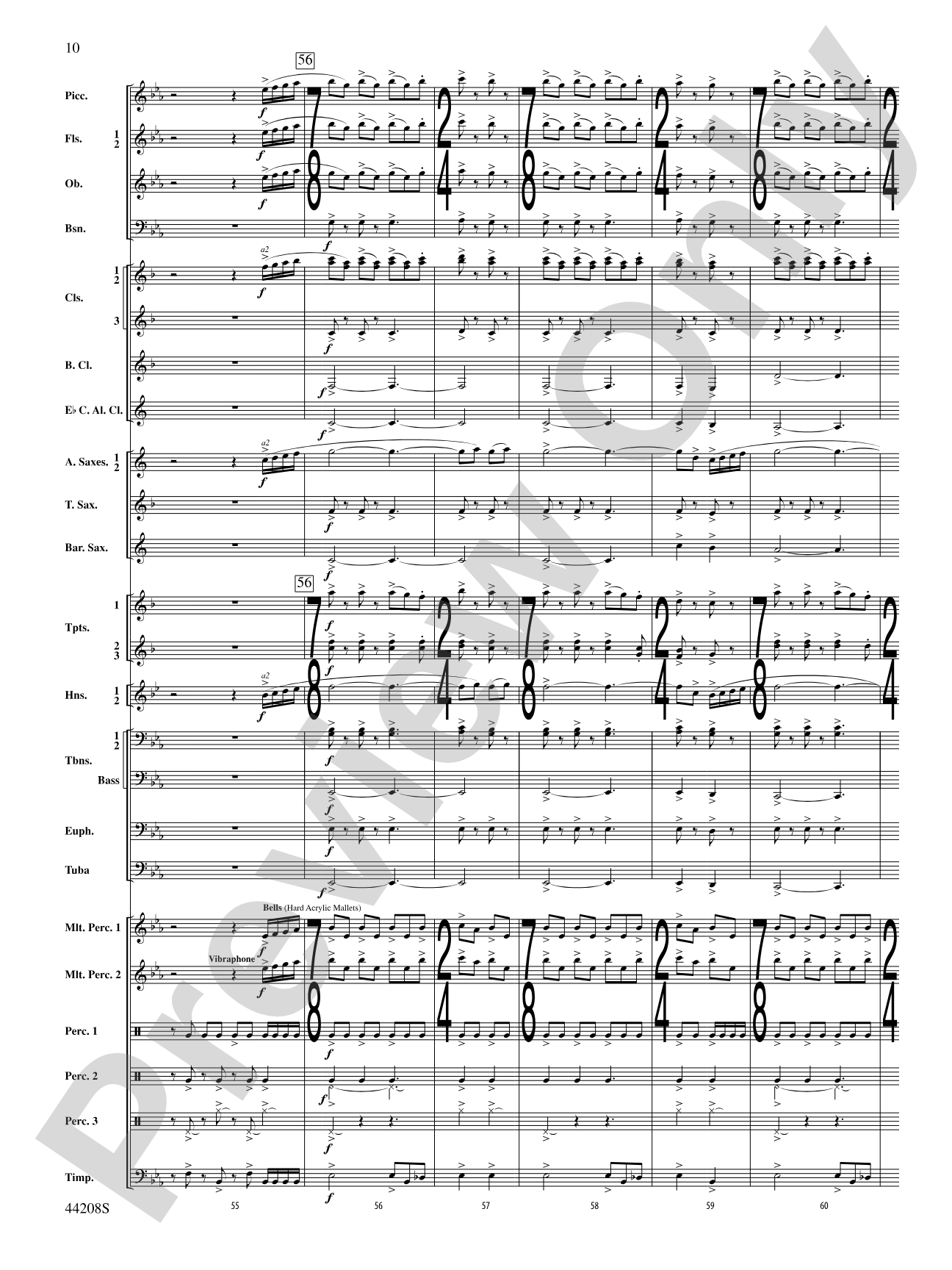 Undecim: Concert Band Conductor Score & Parts