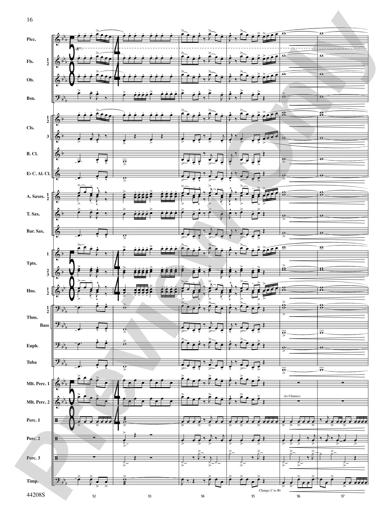 Undecim: Concert Band Conductor Score & Parts