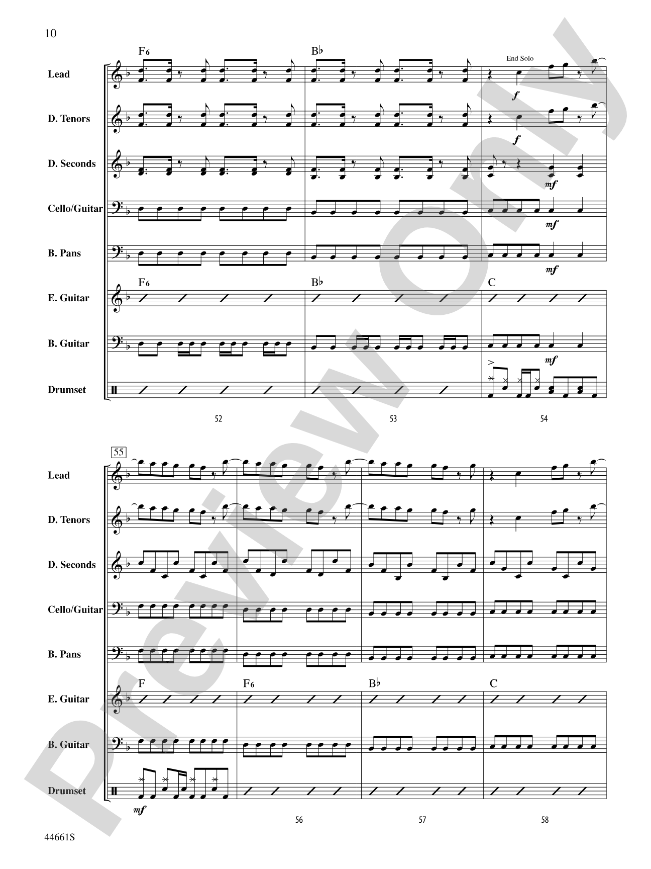 Nothing's Gonna Stop Us Now: Steel Drum Conductor Score & Parts