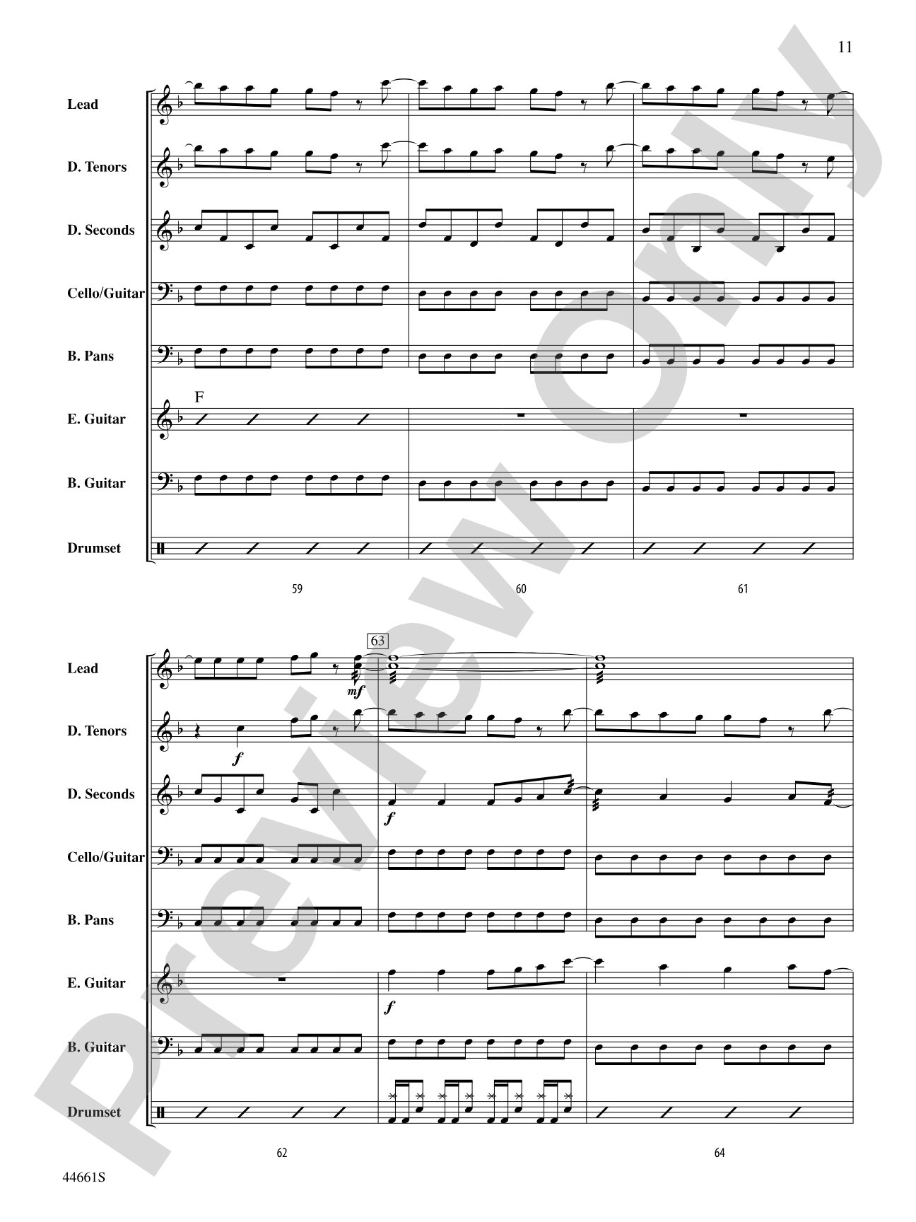 Nothing's Gonna Stop Us Now: Steel Drum Conductor Score & Parts