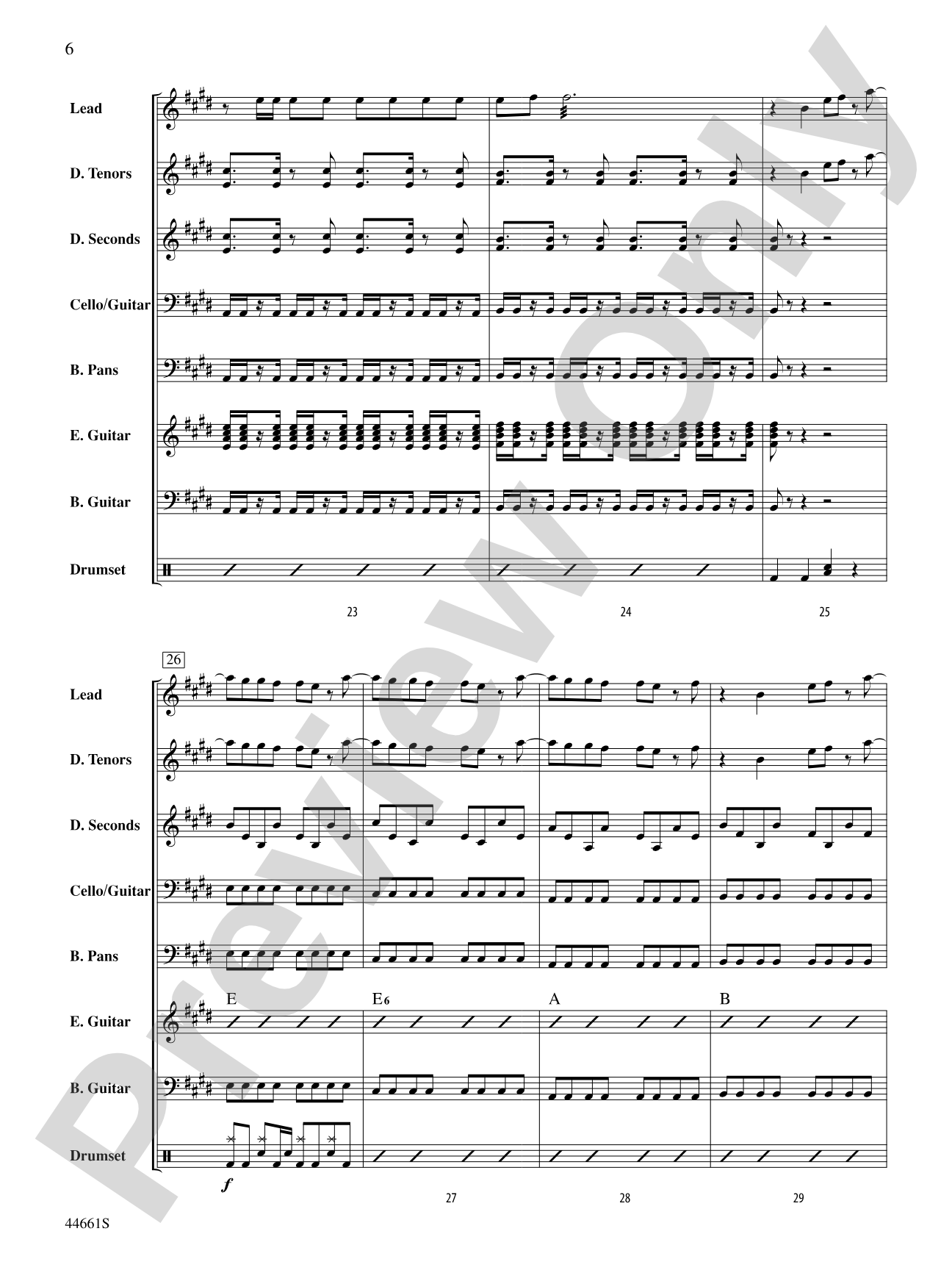 Nothing's Gonna Stop Us Now: Steel Drum Conductor Score & Parts