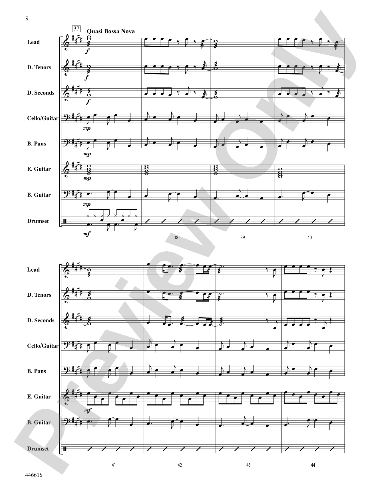 Nothing's Gonna Stop Us Now: Steel Drum Conductor Score & Parts