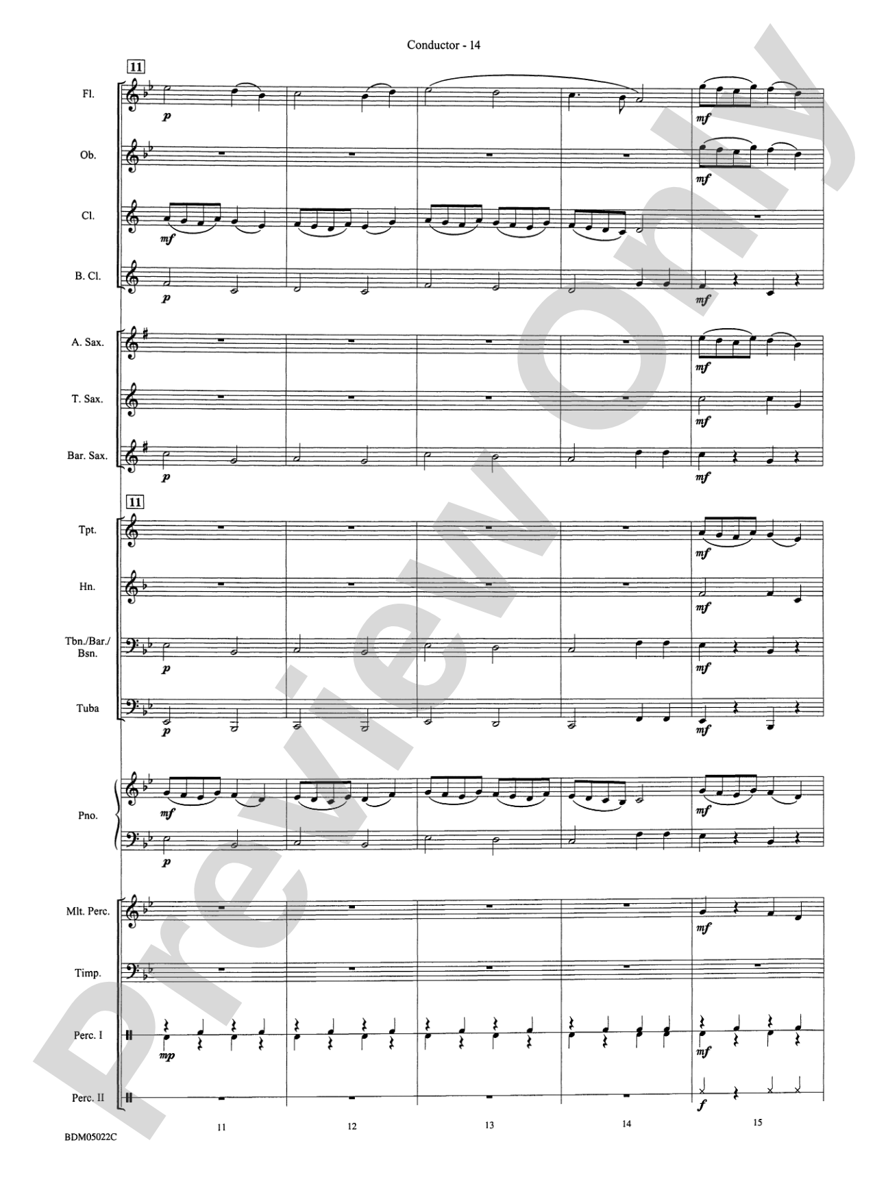 Belwin Beginning Band Kit #1: Concert Band Conductor Score & Parts