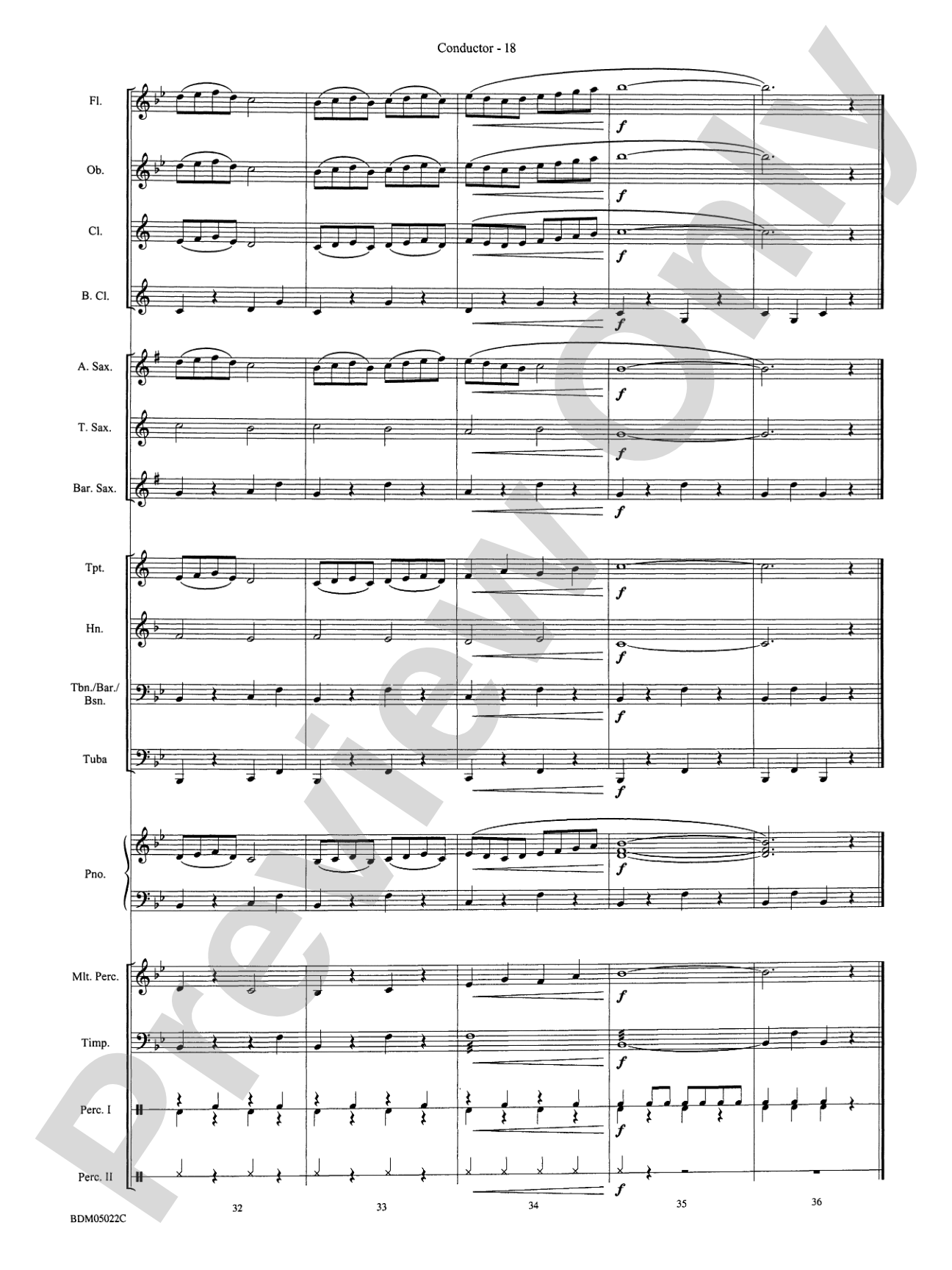 Belwin Beginning Band Kit #1: Concert Band Conductor Score & Parts