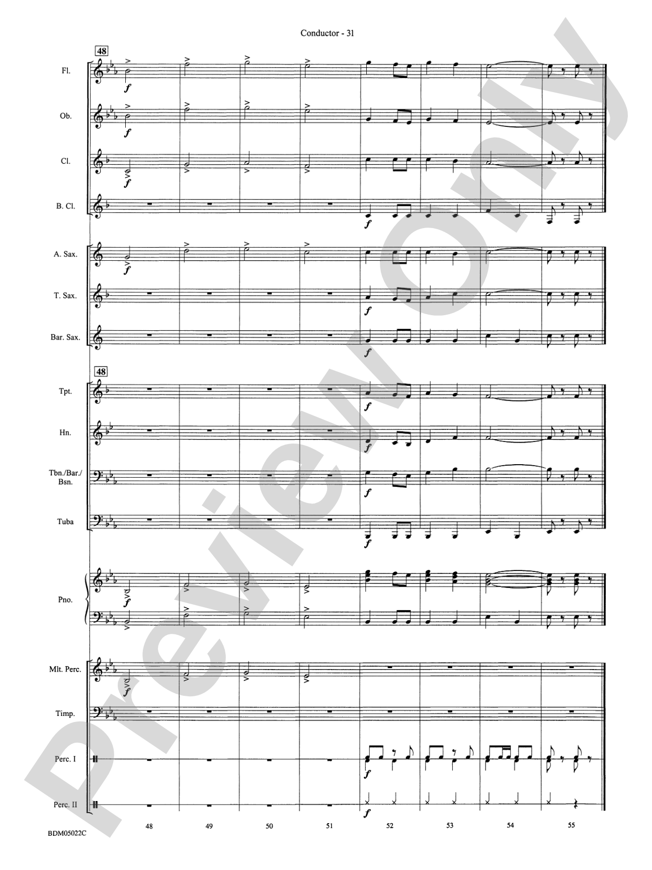 Belwin Beginning Band Kit #1: Concert Band Conductor Score & Parts