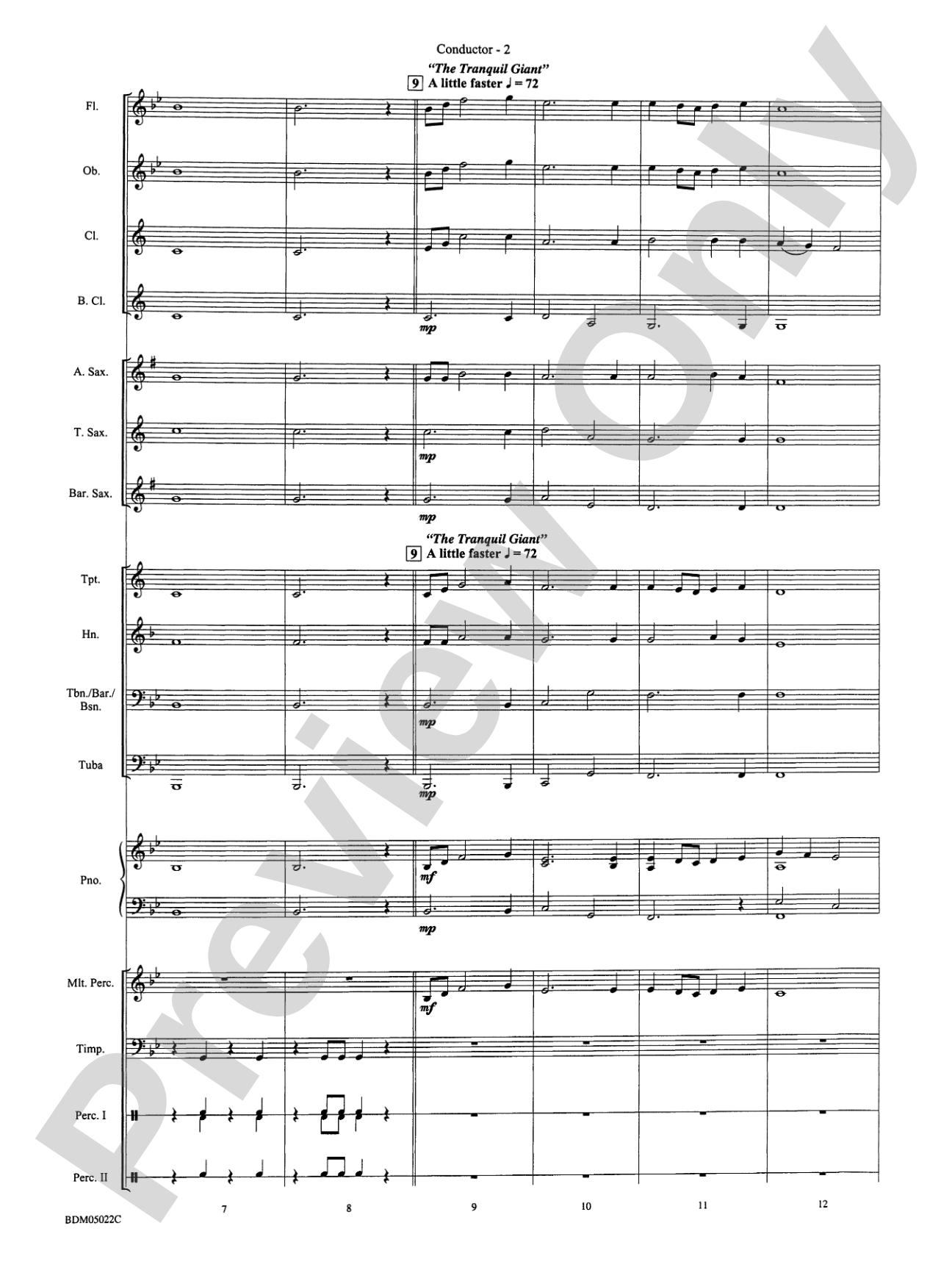 Belwin Beginning Band Kit #1: Concert Band Conductor Score & Parts