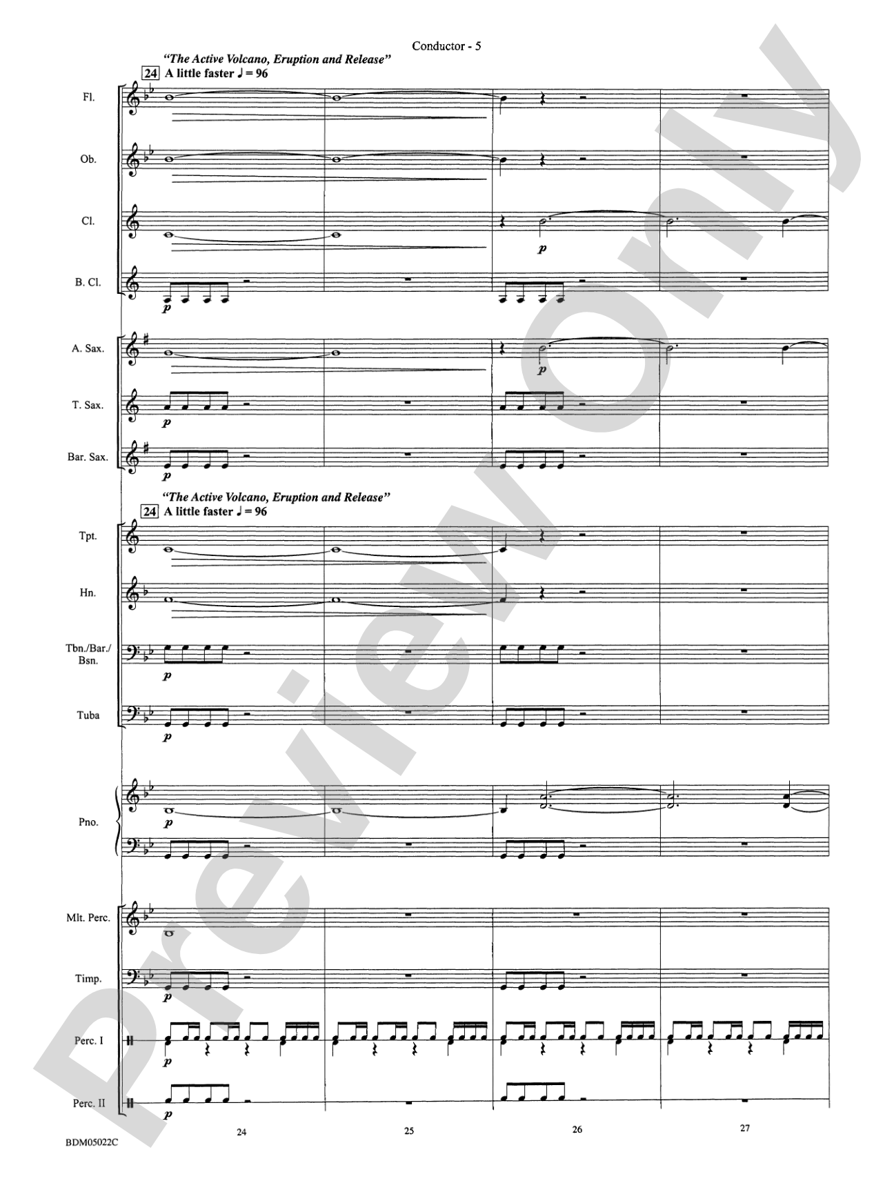 Belwin Beginning Band Kit #1: Concert Band Conductor Score & Parts
