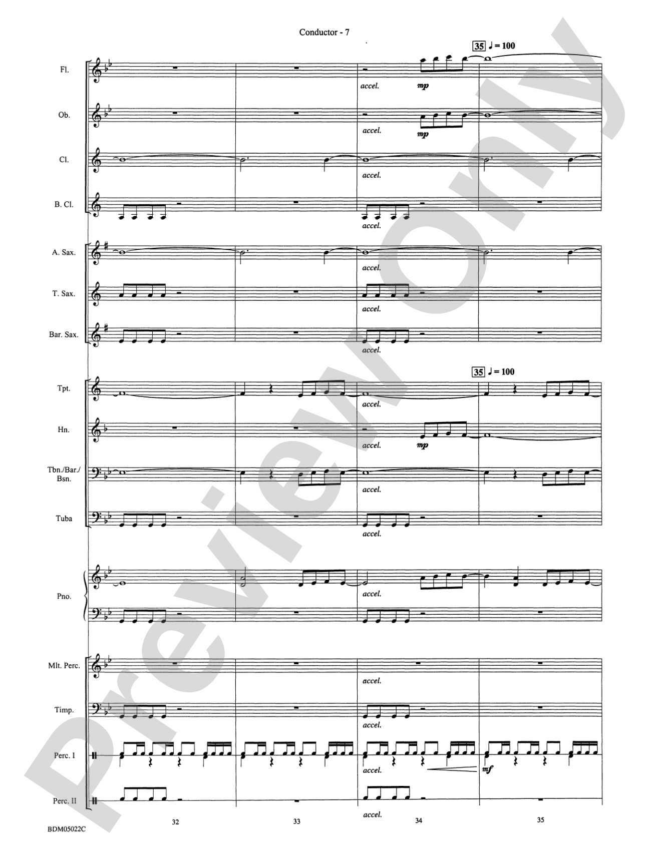 Belwin Beginning Band Kit #1: Concert Band Conductor Score & Parts