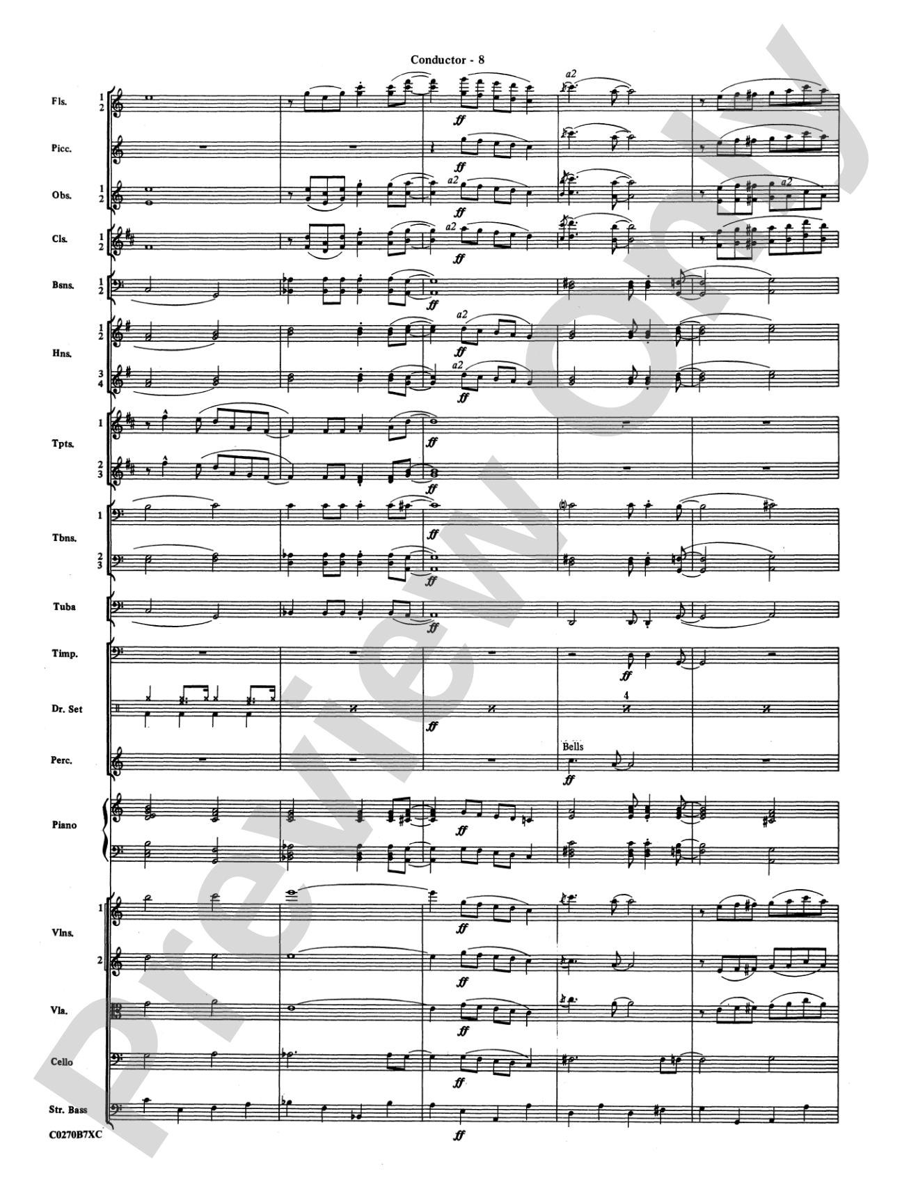 Duke Ellington: Full Orchestra Conductor Score & Parts