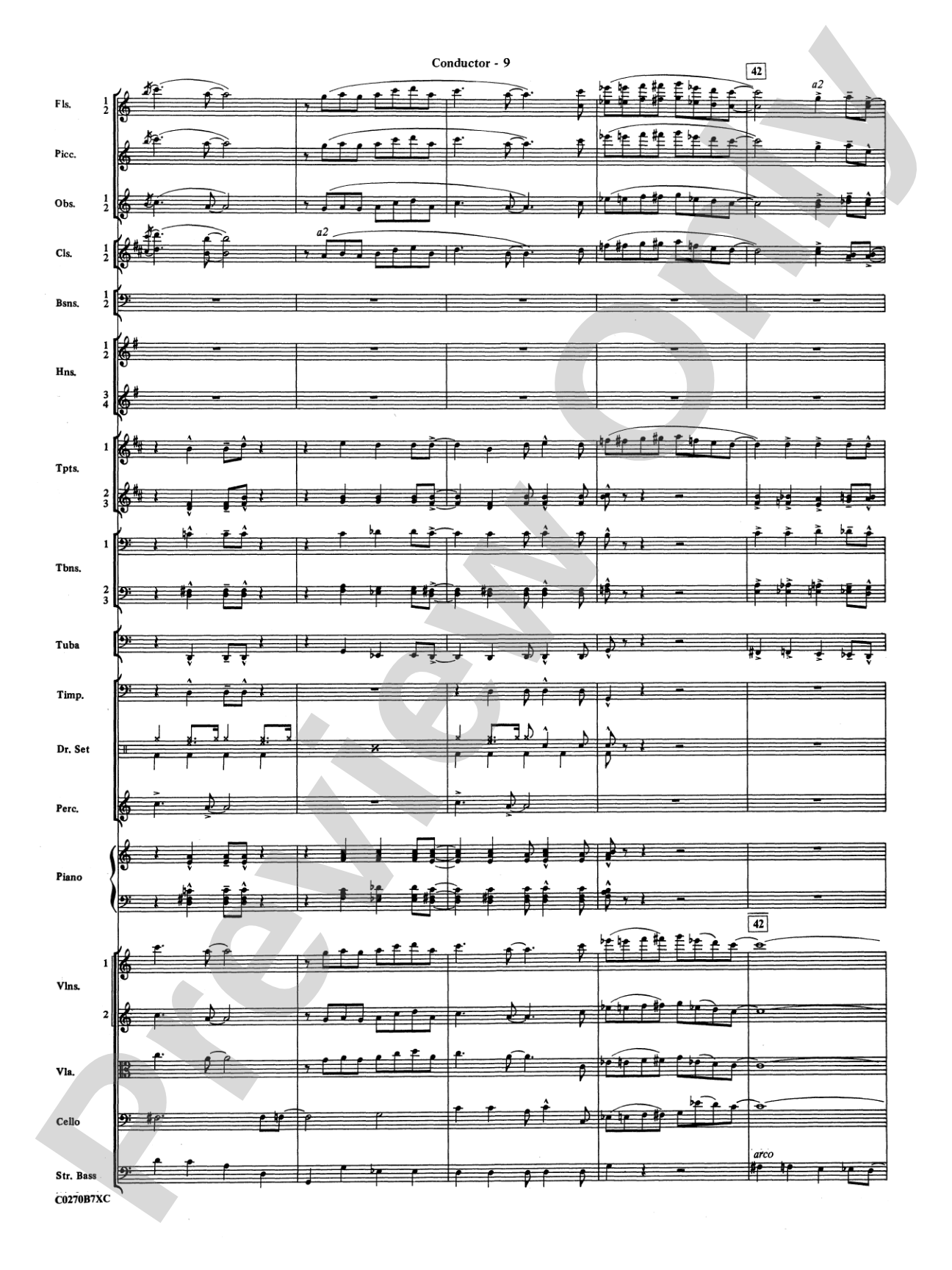 Duke Ellington: Full Orchestra Conductor Score & Parts
