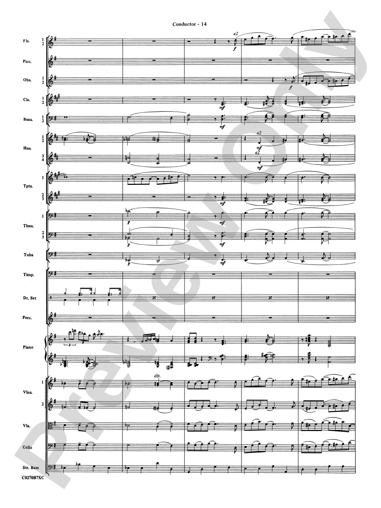 Duke Ellington: Full Orchestra Conductor Score & Parts