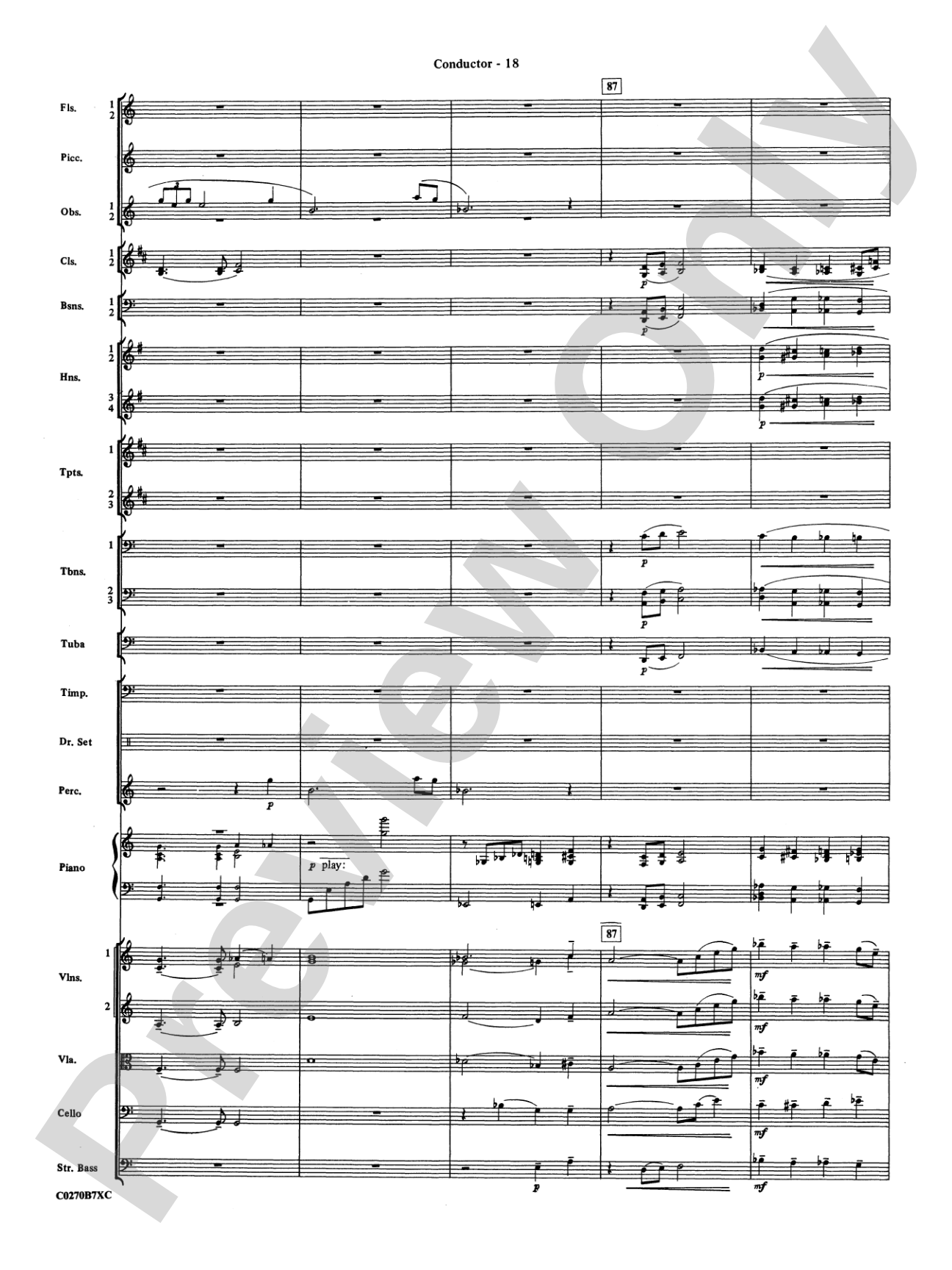 Duke Ellington: Full Orchestra Conductor Score & Parts