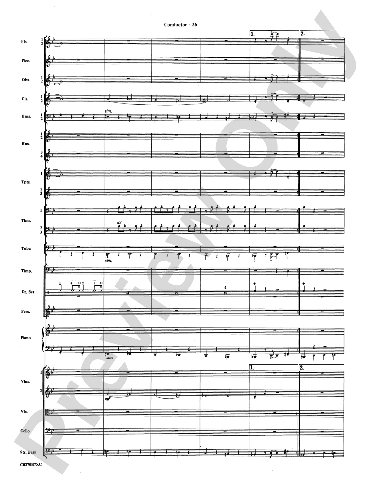 Duke Ellington: Full Orchestra Conductor Score & Parts