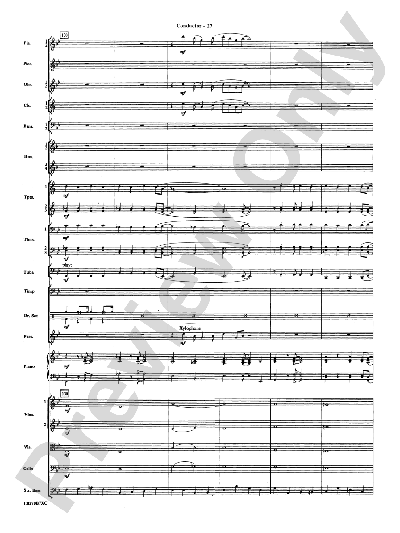 Duke Ellington: Full Orchestra Conductor Score & Parts