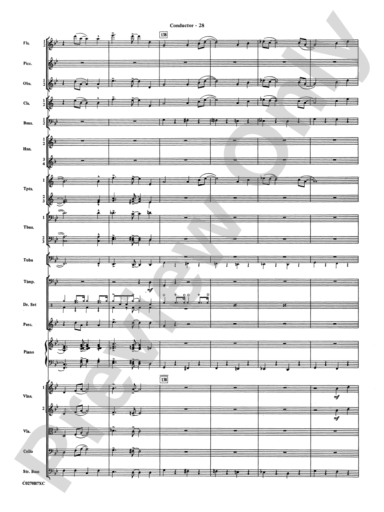 Duke Ellington: Full Orchestra Conductor Score & Parts