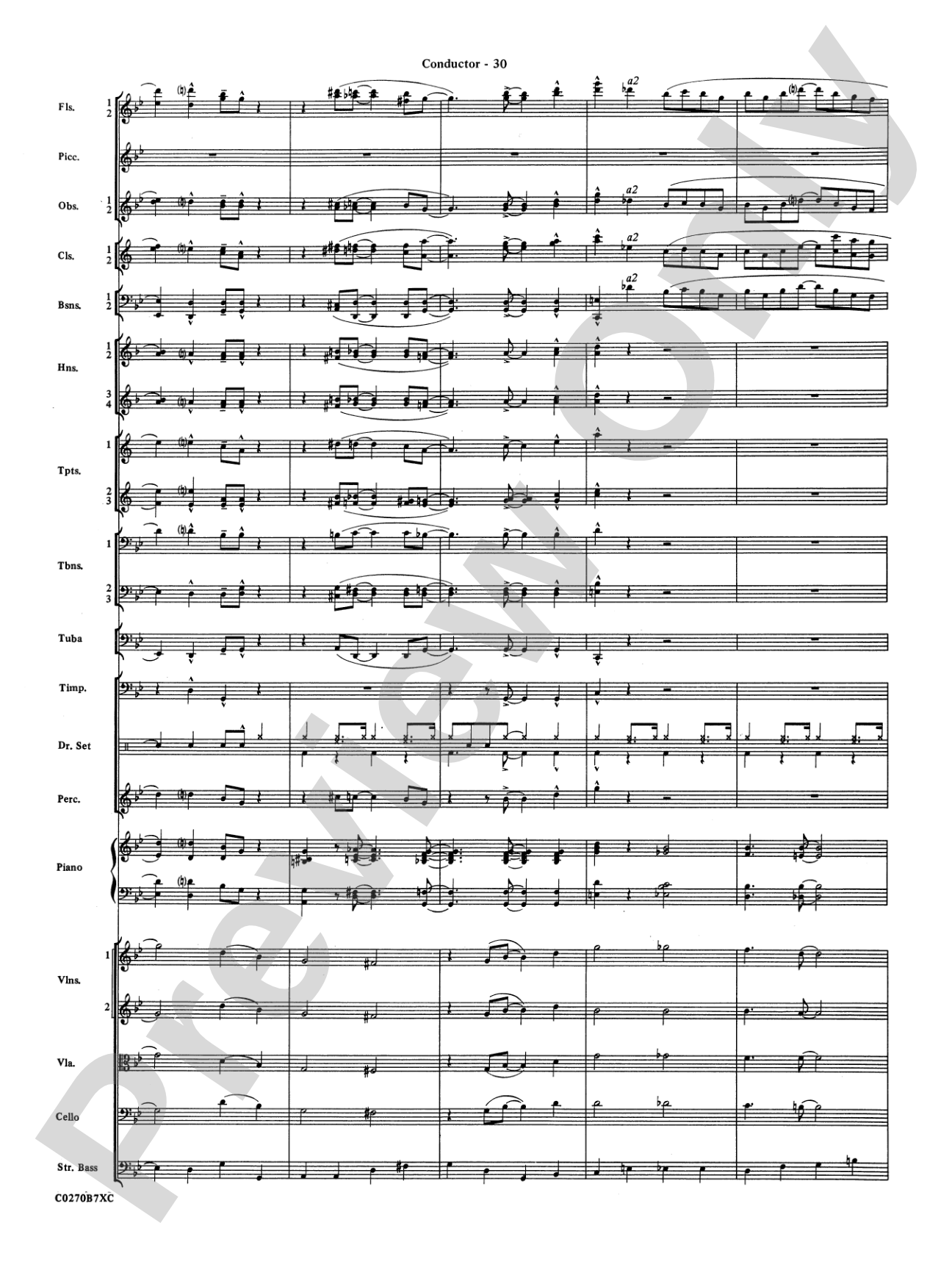 Duke Ellington: Full Orchestra Conductor Score & Parts