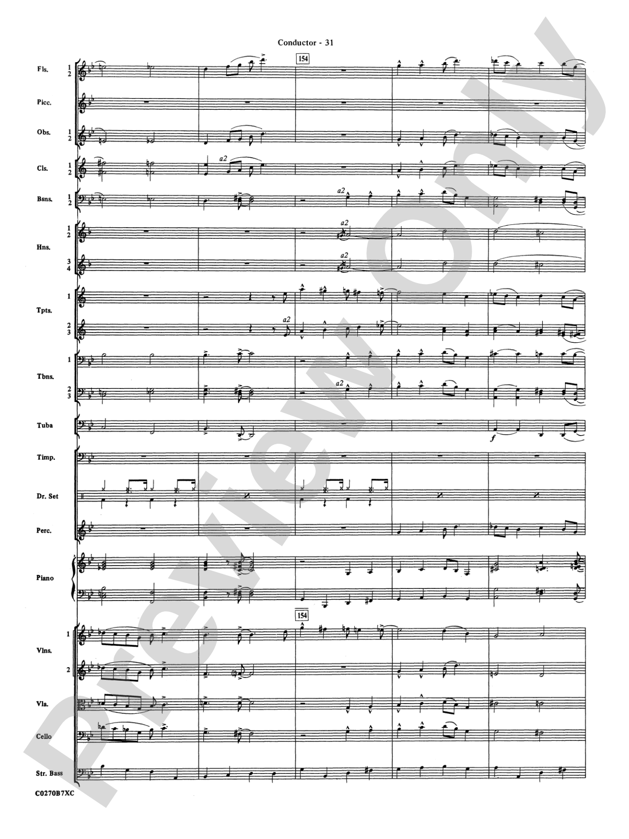 Duke Ellington: Full Orchestra Conductor Score & Parts