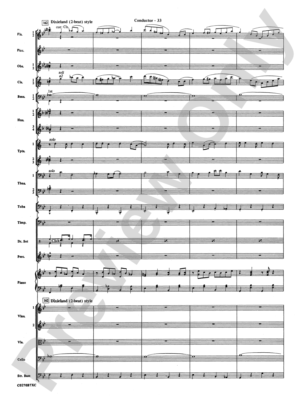 Duke Ellington: Full Orchestra Conductor Score & Parts