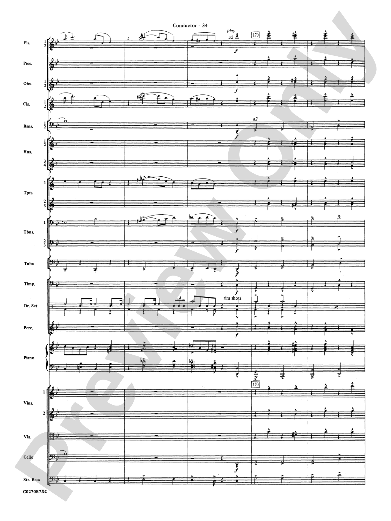 Duke Ellington: Full Orchestra Conductor Score & Parts