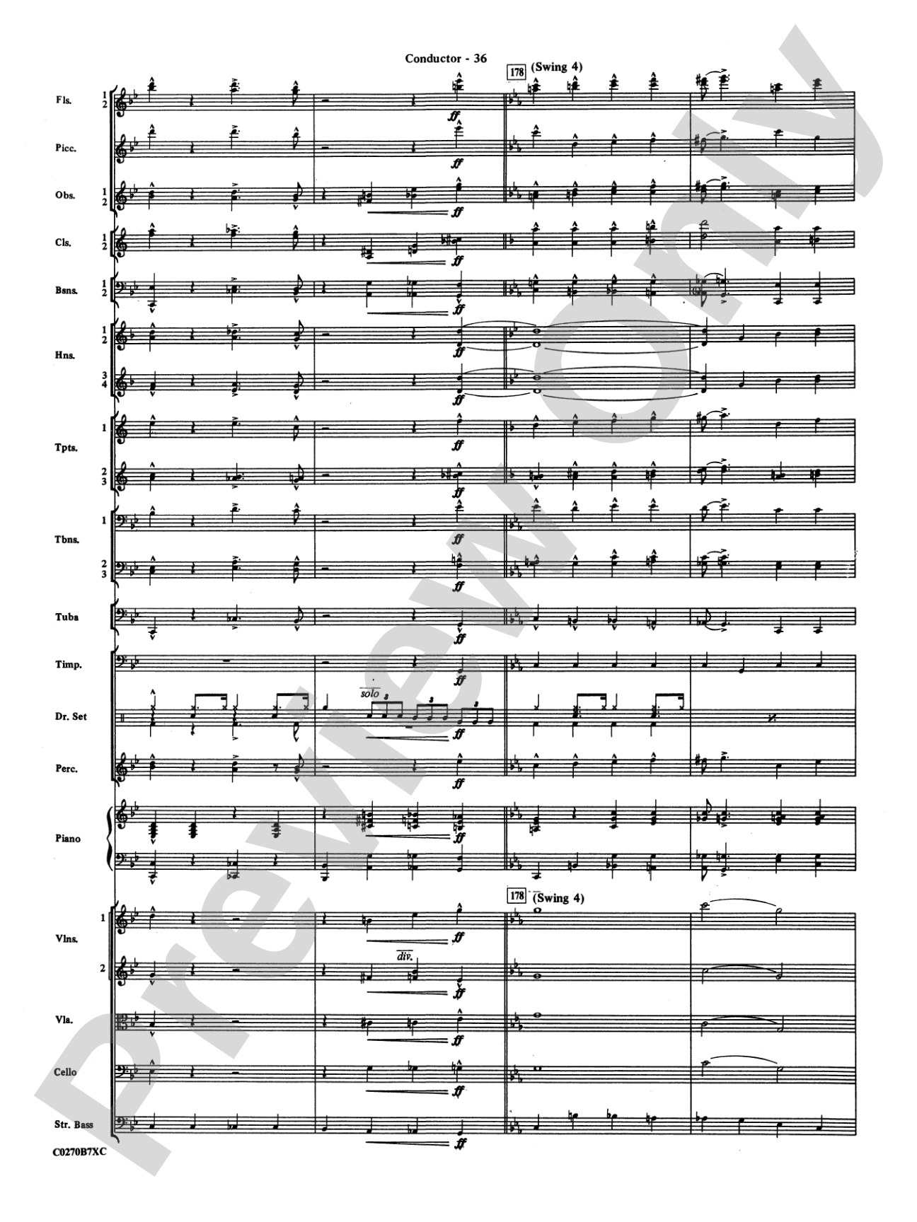 Duke Ellington: Full Orchestra Conductor Score & Parts