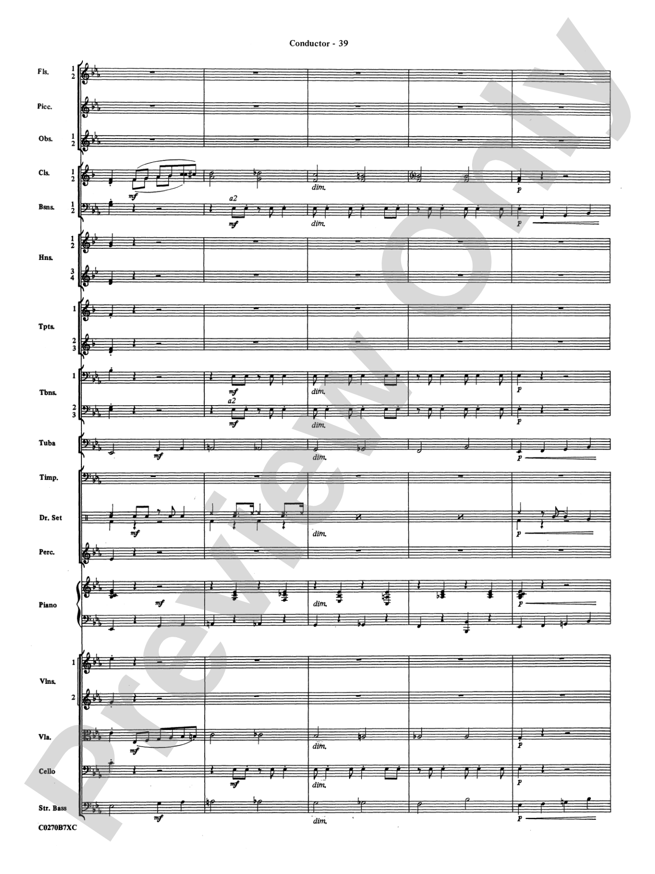 Duke Ellington: Full Orchestra Conductor Score & Parts