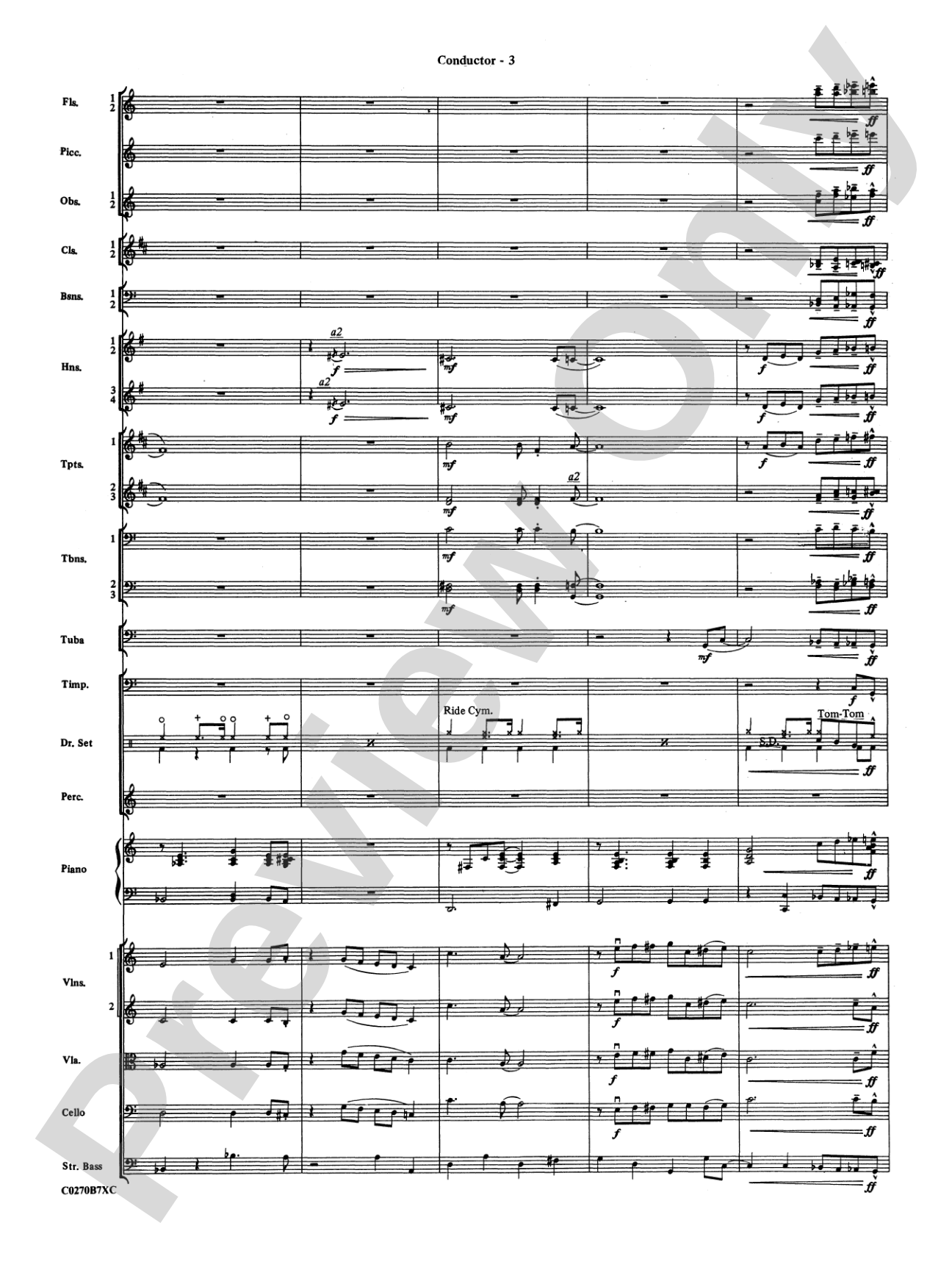 Duke Ellington: Full Orchestra Conductor Score & Parts