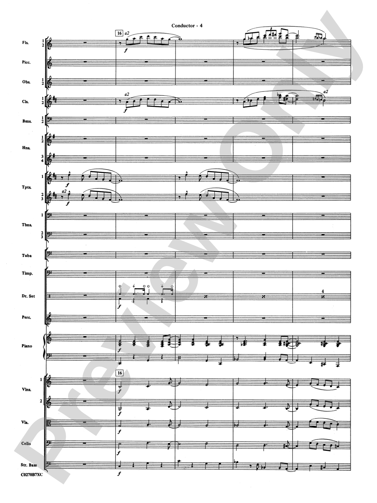 Duke Ellington: Full Orchestra Conductor Score & Parts